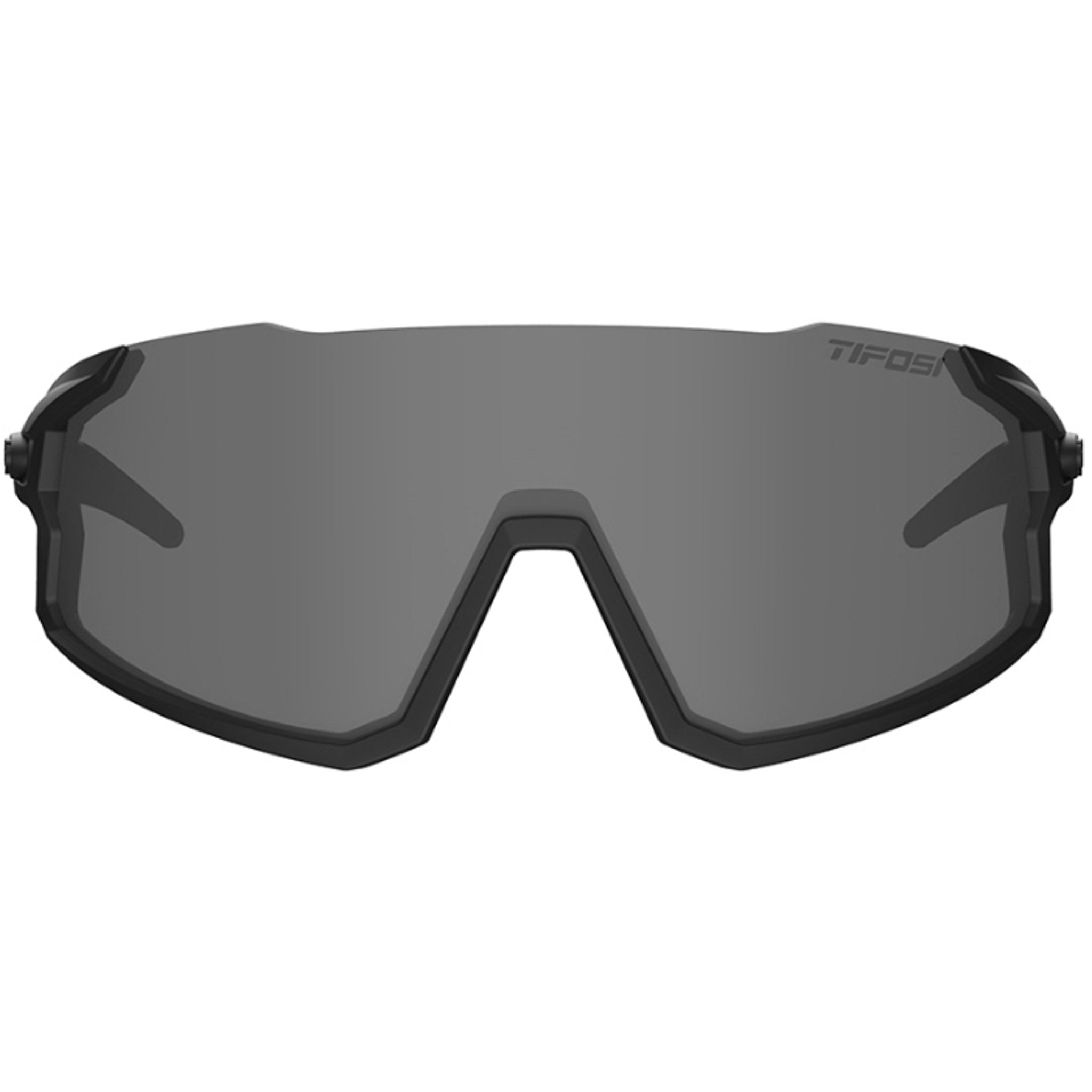 Tifosi Stash Blackout Sunglasses with Smoke, Red, and Clear Lenses