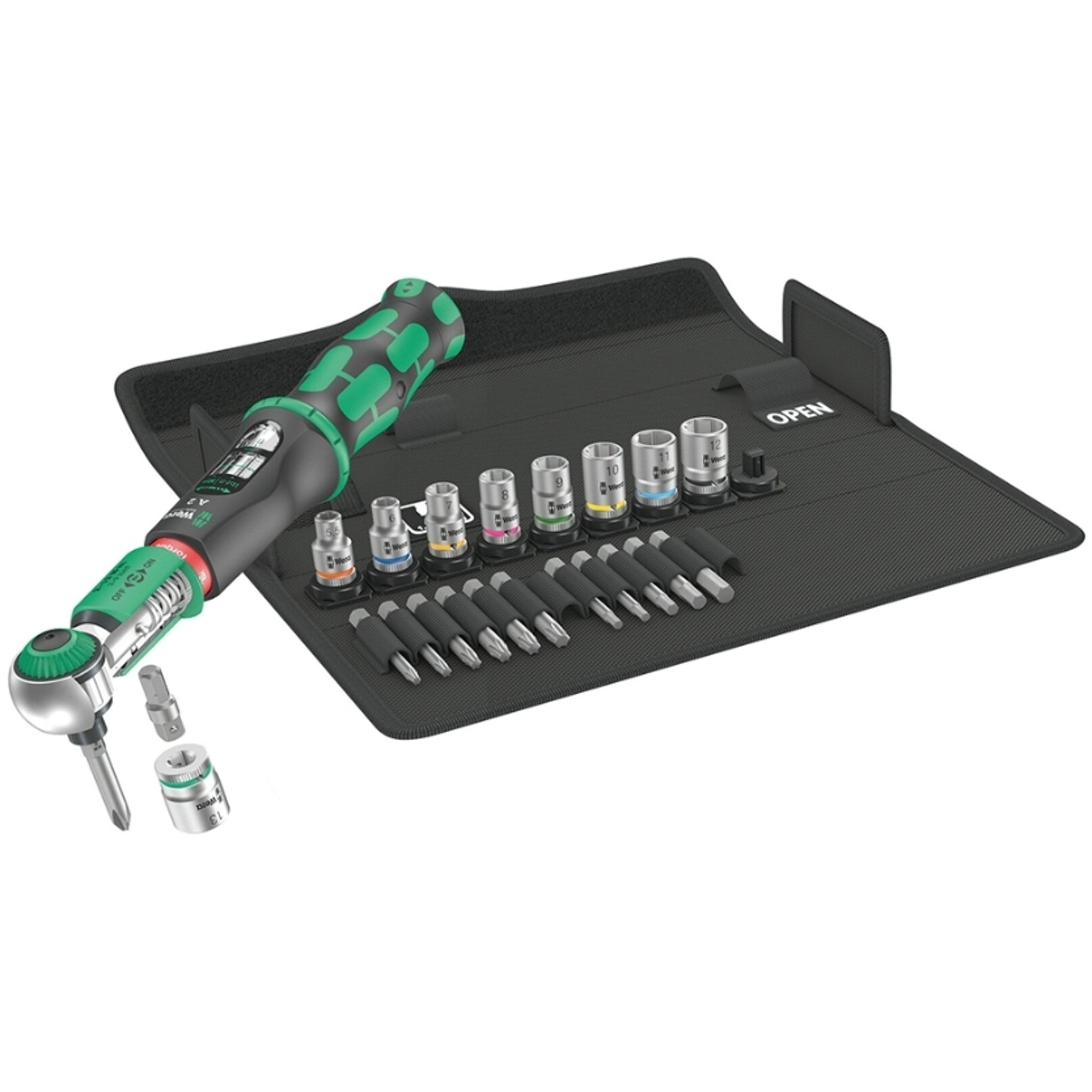 Wera 23-Piece Safe-Torque Precision Wrench Set for Easy Use