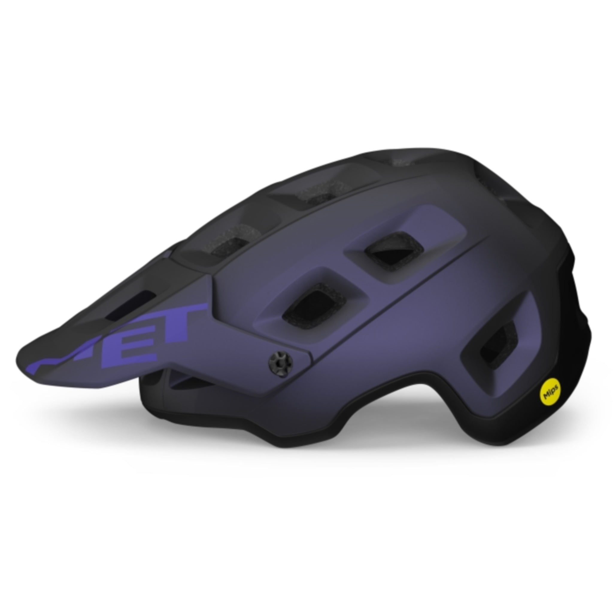 MET Terranova MIPS Deep Purple Mountain Bike Helmet with Enhanced Safety