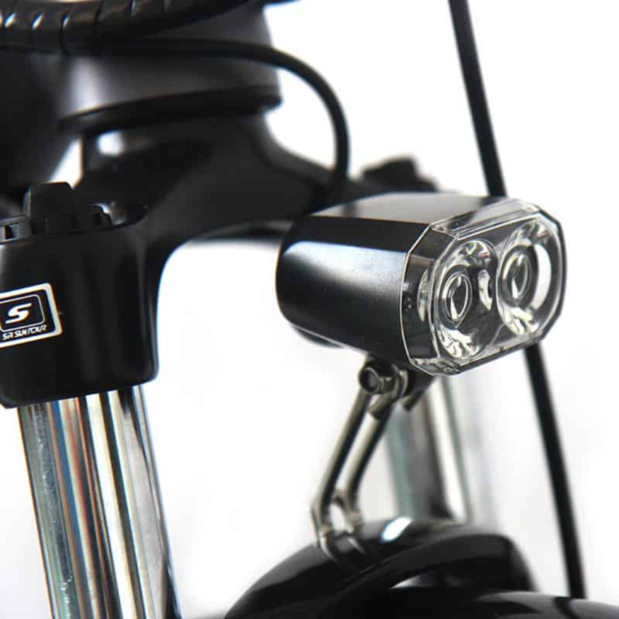 Grey E-Rider Summit Electric Bike with 460wh Battery and 27.5 Wheels