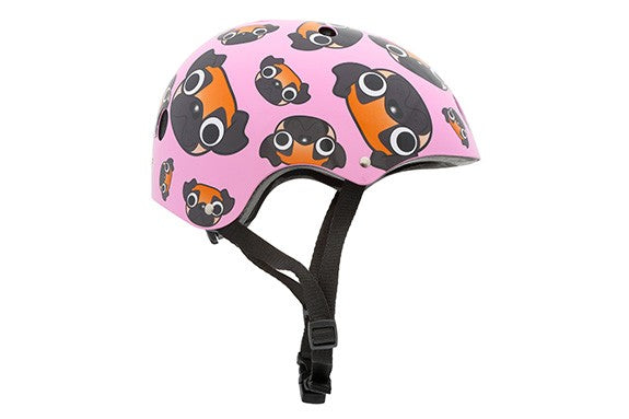 Mini Hornit LIDs Cool Kids Helmet with Pug Puppies Design