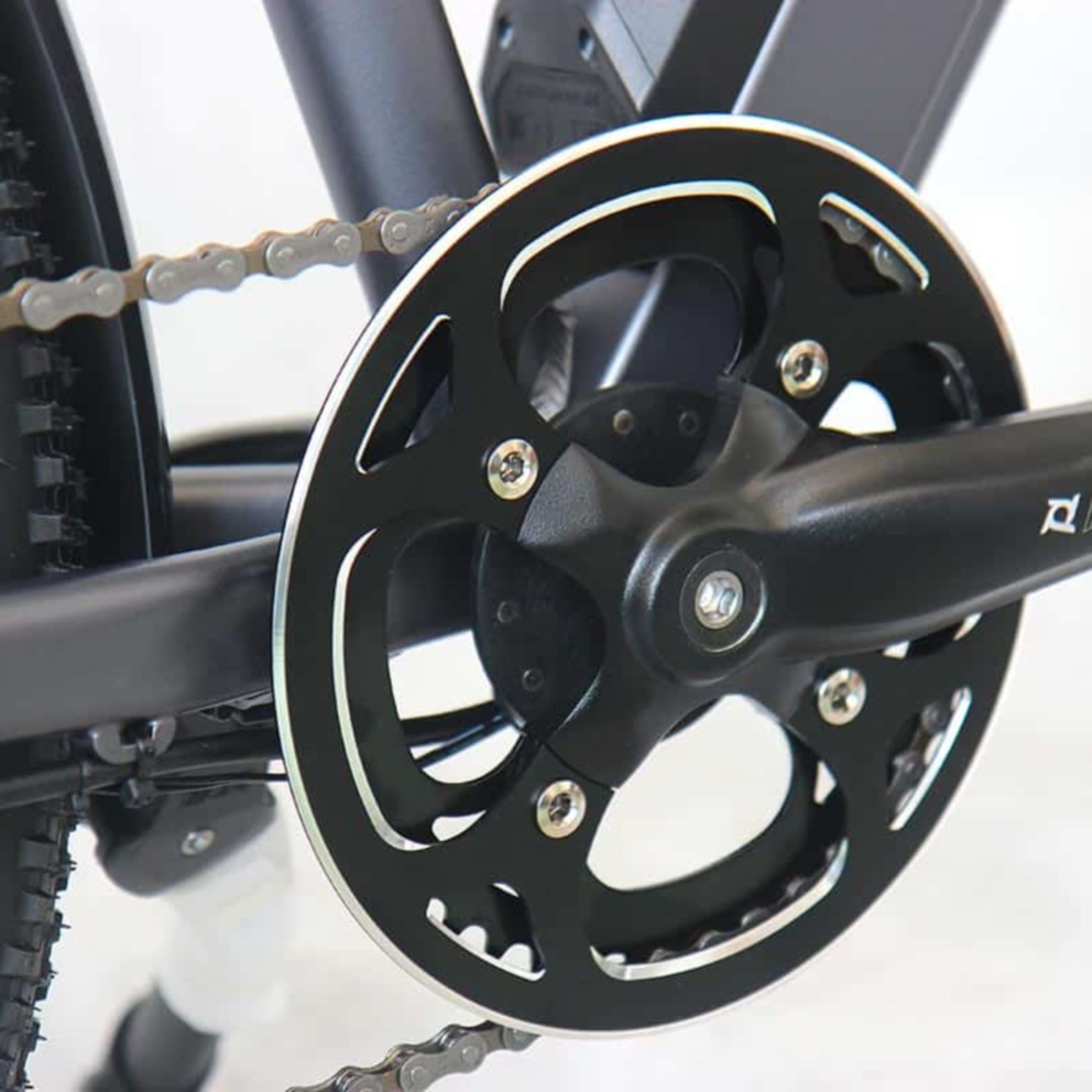 Grey E-Rider Summit Electric Bike with 460wh Battery and 27.5 Wheels