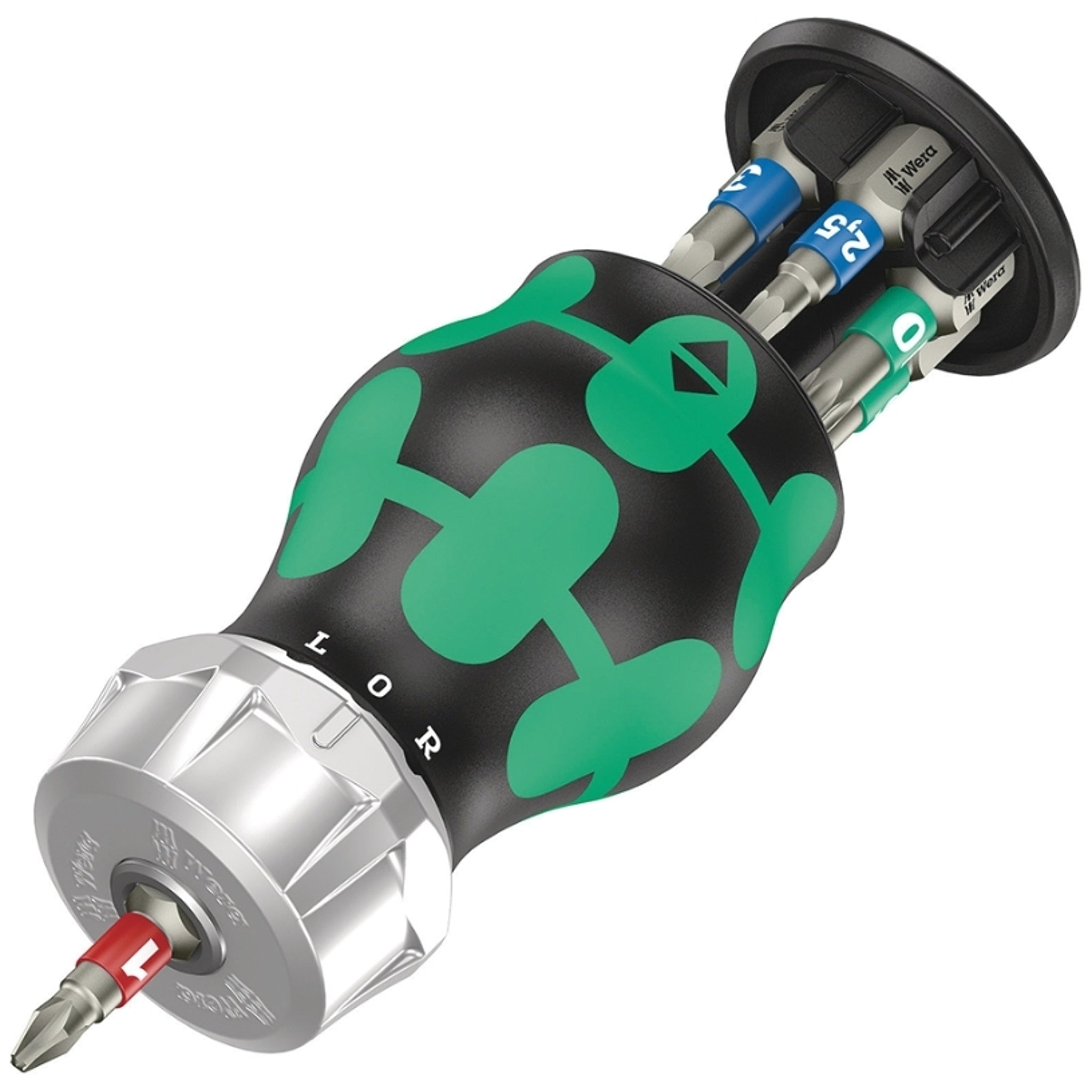 Wera Professional Bicycle Maintenance Set - 7-Piece 5 Bit Holding Screwdriver with Magazine