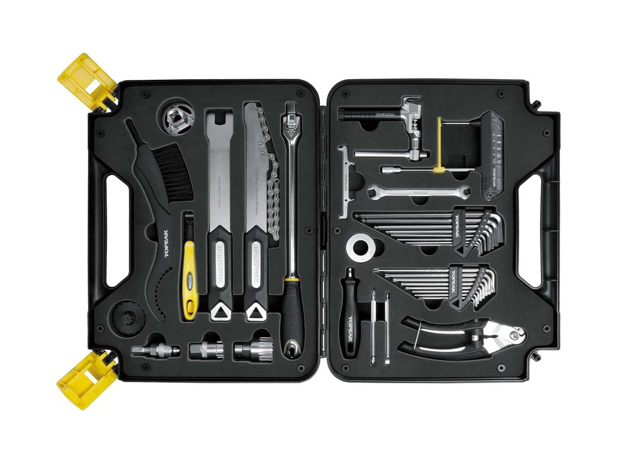 Topeak Professional Bike Tool Set - Prepbox 36 for Shop Work, Events, and Home Bike Maintenance