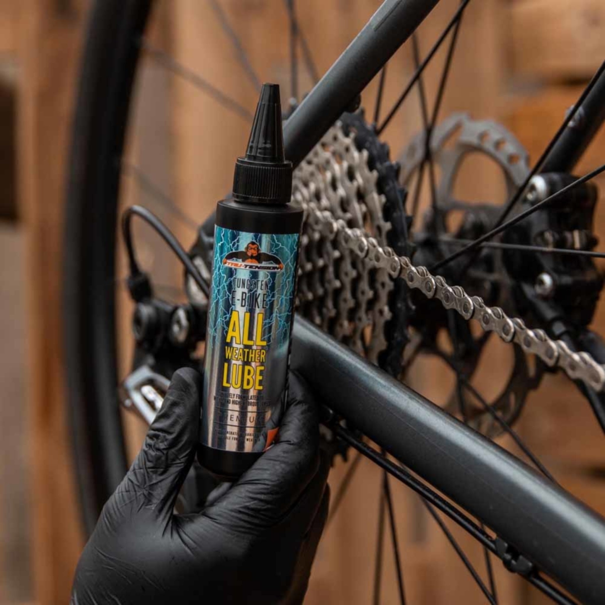 Tru-Tension E-Bike All-Weather Tungsten Lubricant for Smooth & Durable Ride