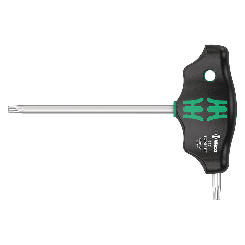 Wera 400 Series T-Handle TORX Tool with Holding Function, 25 x 100mm