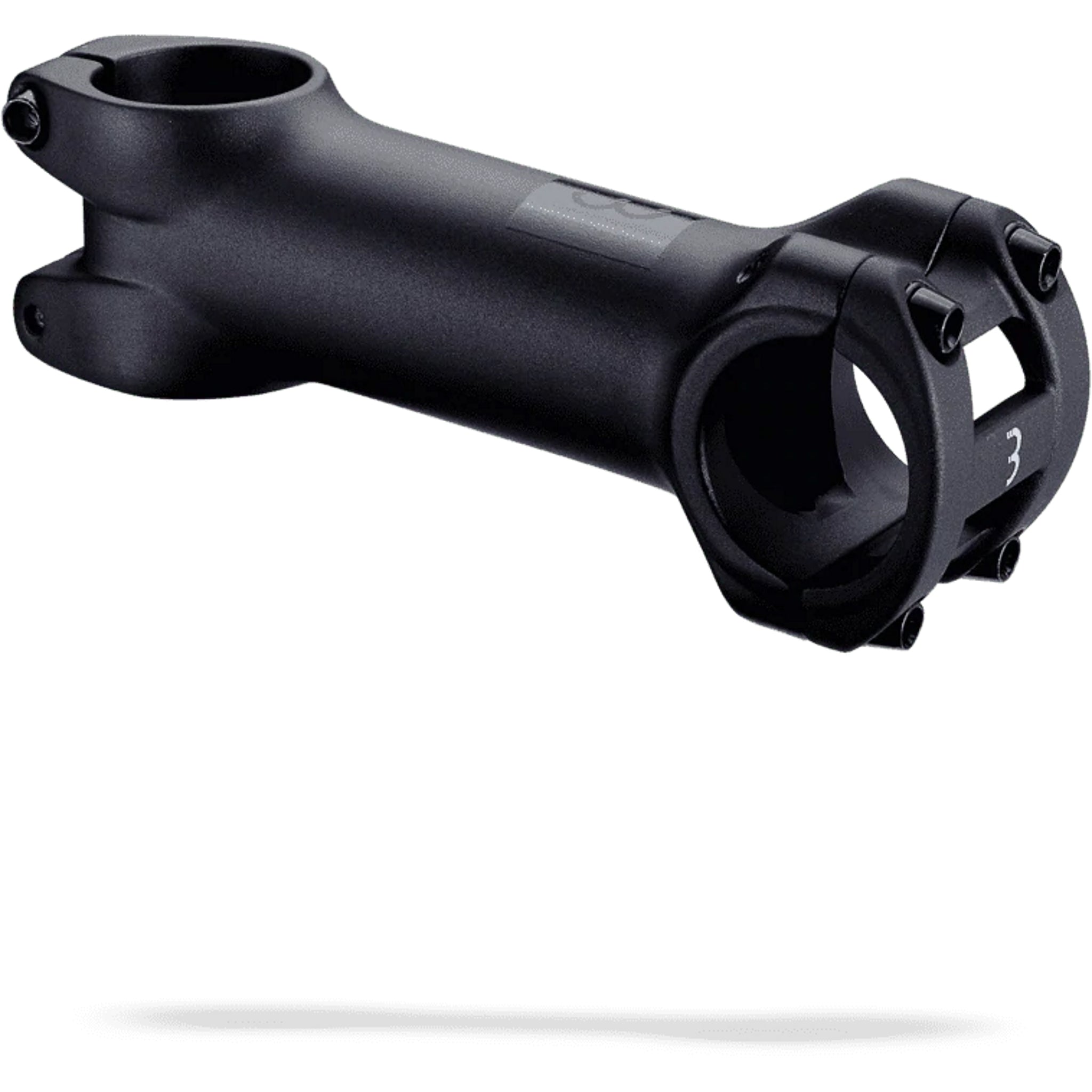 BBB 'ROADFORCE II' 80mm 31.8 +/-6 Degree Black Alloy Road Bike Stem for Oversized Handlebars