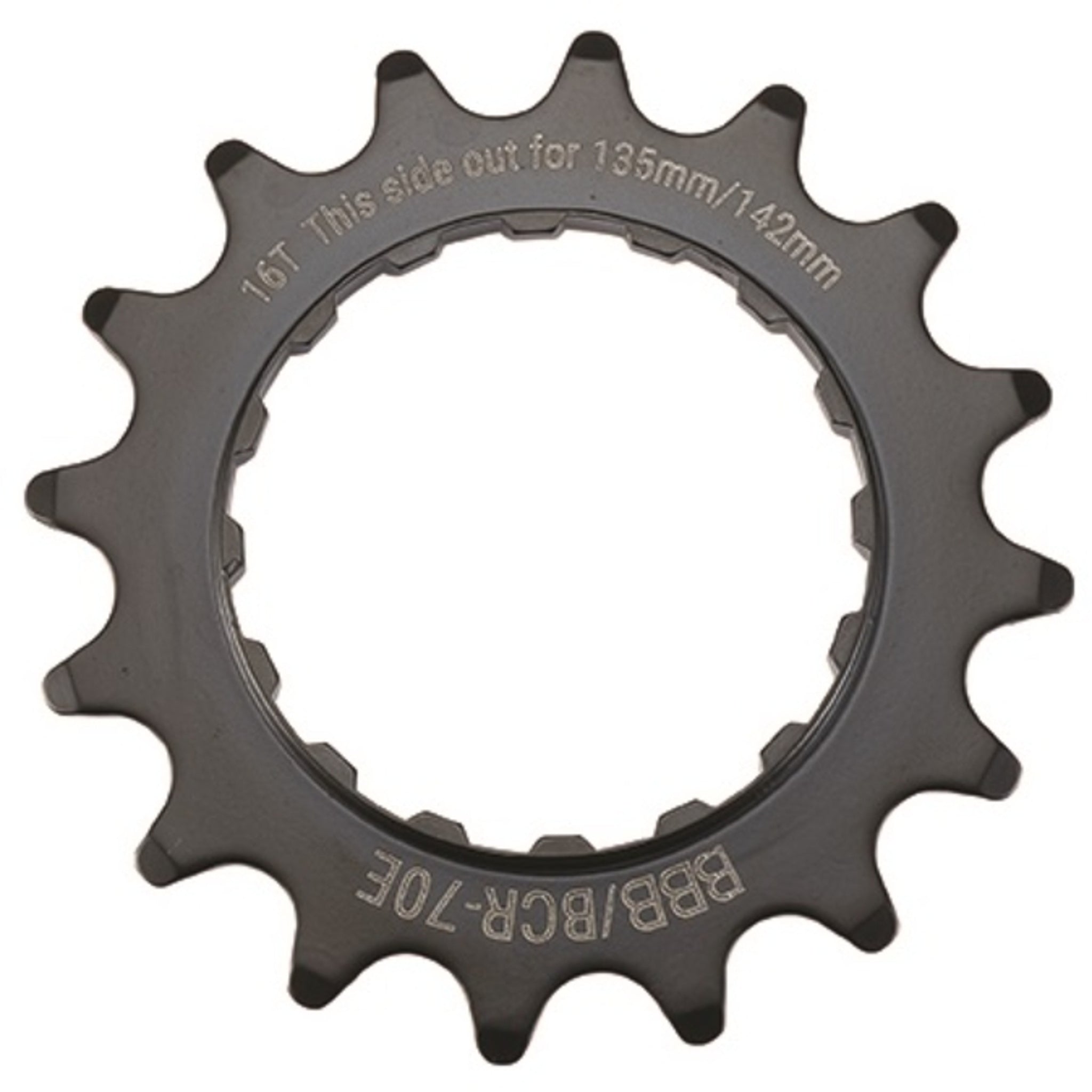 BBB Electric Bike Sprocket - 16 Tooth x 3/32 Inch Bosch-Compatible (Suitable for Boost 148mm Configuration)