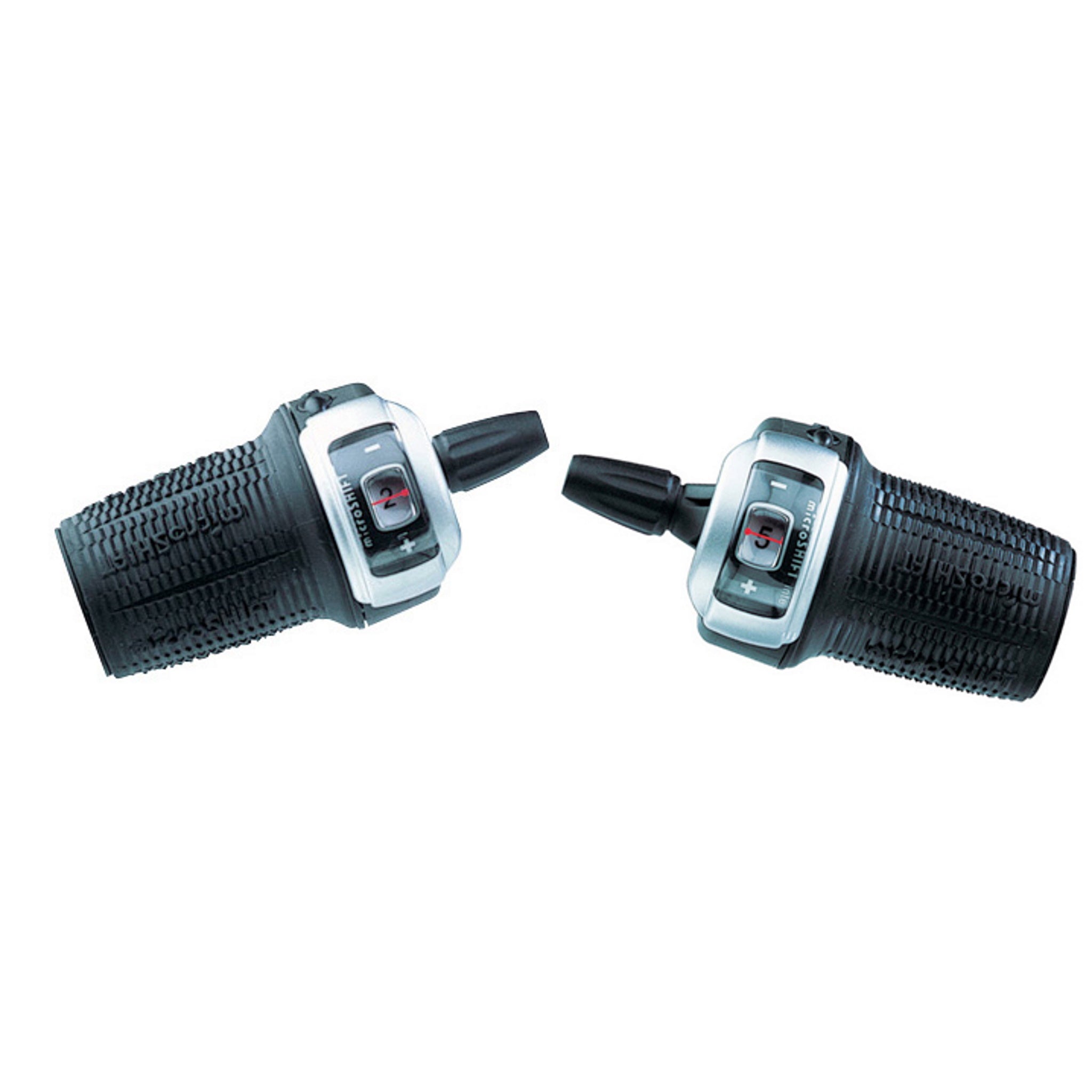 MicroShift 3x8 Speed Twist and Dial Shifter Set for Recreational MTB Bikes