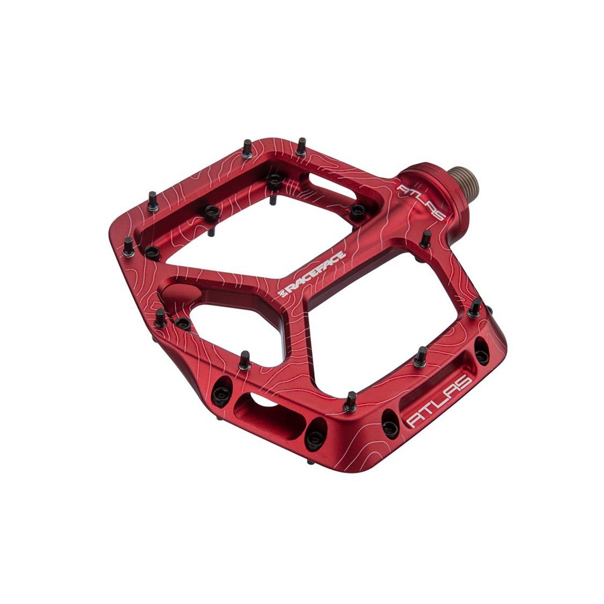 Red Race Face Atlas Pedal: Wide, Durable and High - Performance