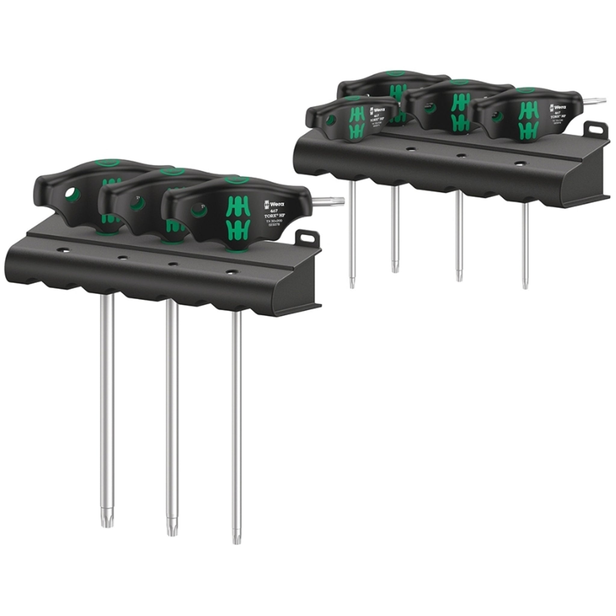 Wera High - Performance T - Handle Screwdriver Set with Holding Mechanism, a 7 - Piece Collection for Enhanced Torque