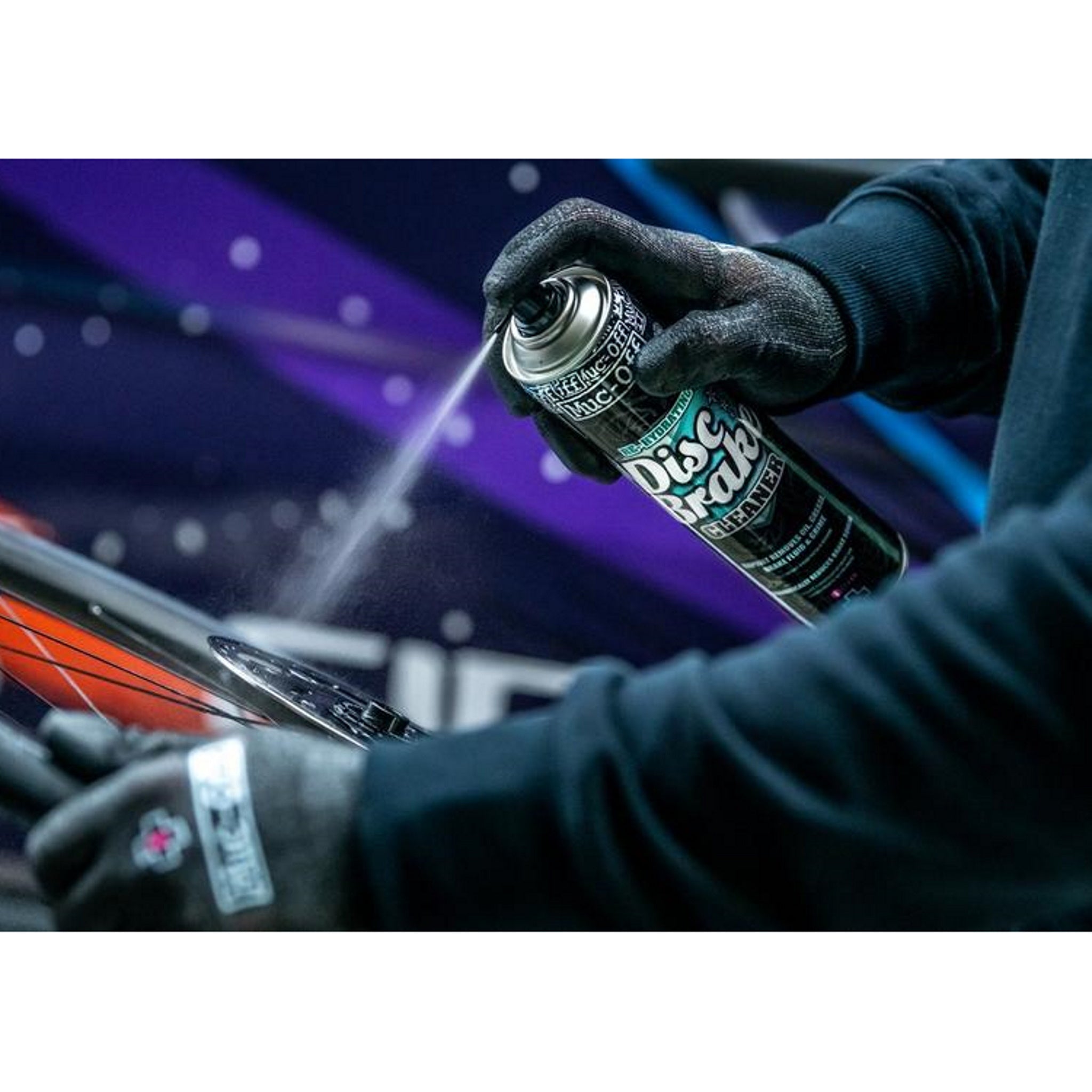 Muc-Off 400ml Aerosol Spray Disc Brake Cleaner for Enhanced Braking Performance