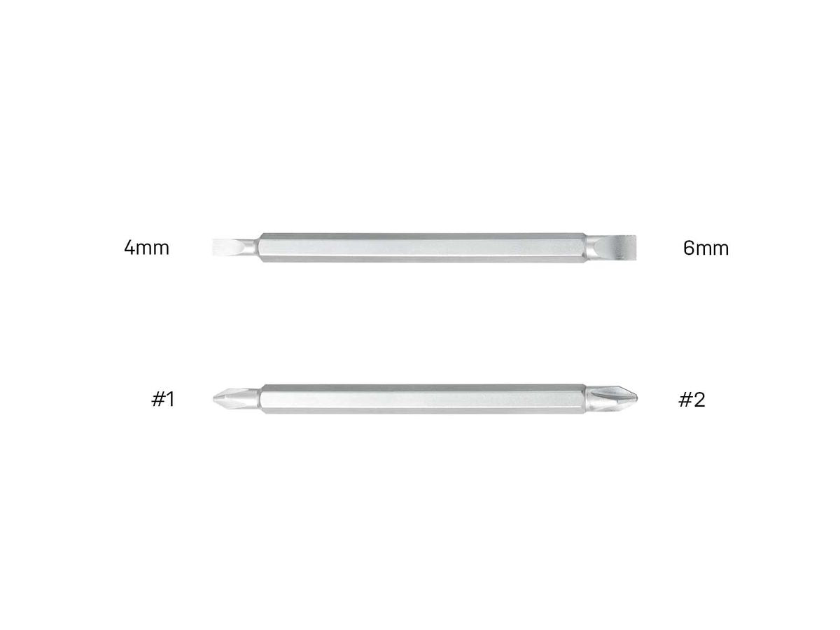 Topeak Workshop Professional Quad Driver Set: Phillips & Flat Head Screwdrivers