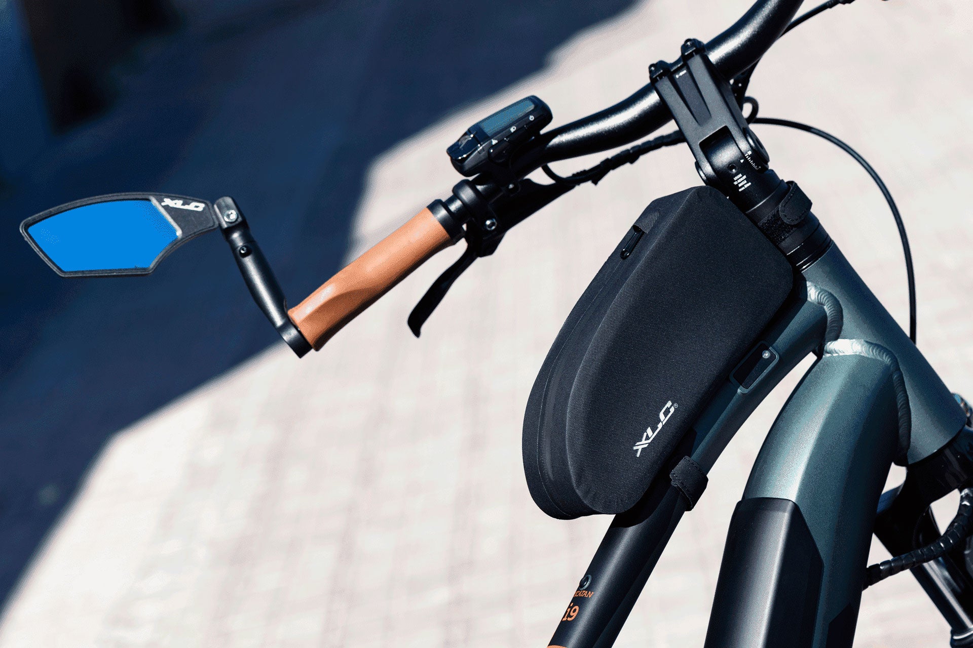 Brown XLC GR - G27 Ergonomic Sport Lock - On Grips for Enhanced Control