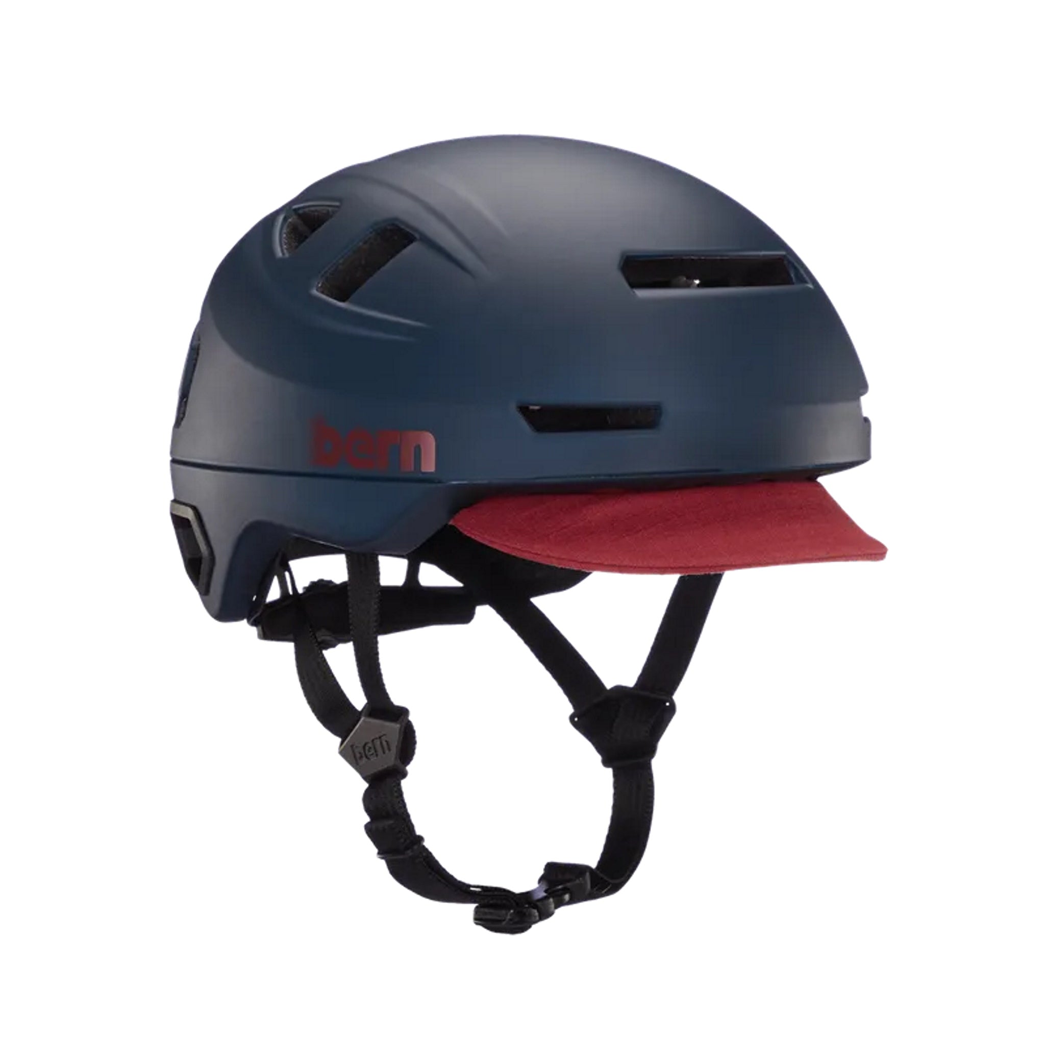Bern Hudson MIPS Matte Navy Helmet - Award - Winning, Low - Profile & Safe