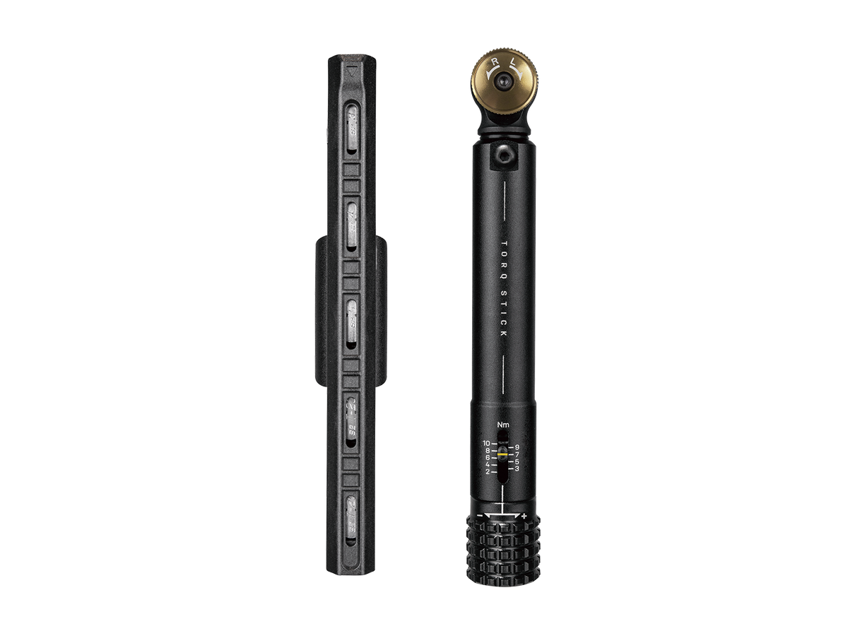 Topeak Compact Adjustable Mechanical Torq Stick Wrench 2 - 10Nm with 5 Tool Bits