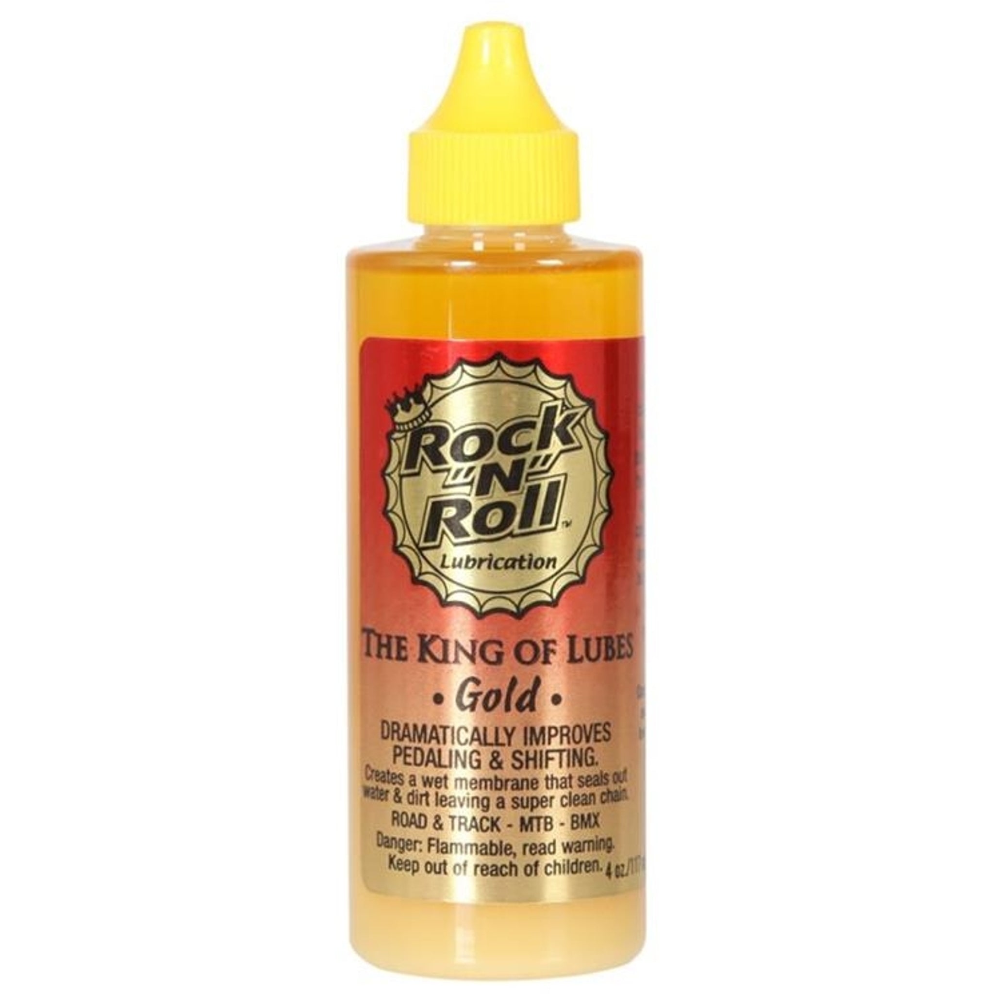 120ml Rock'n'Roll Premium Gold Bicycle Chain Lubricant for Peak Performance