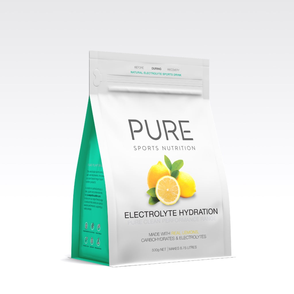 500g PURE Lemon Electrolyte Hydration Pouch for Active Lifestyle