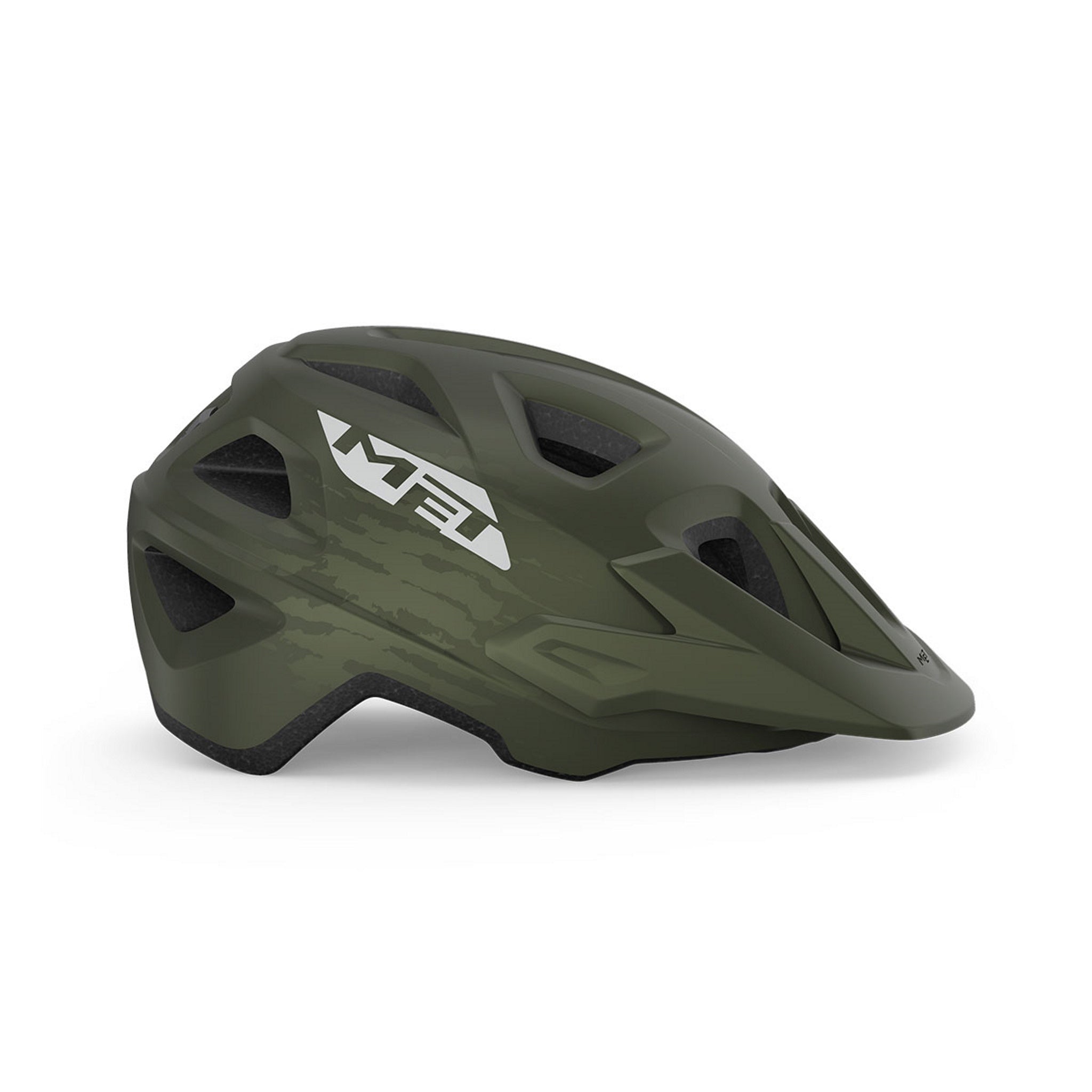 Olive Green MET Echo MIPS High - Quality Entry - Level MTB Helmet