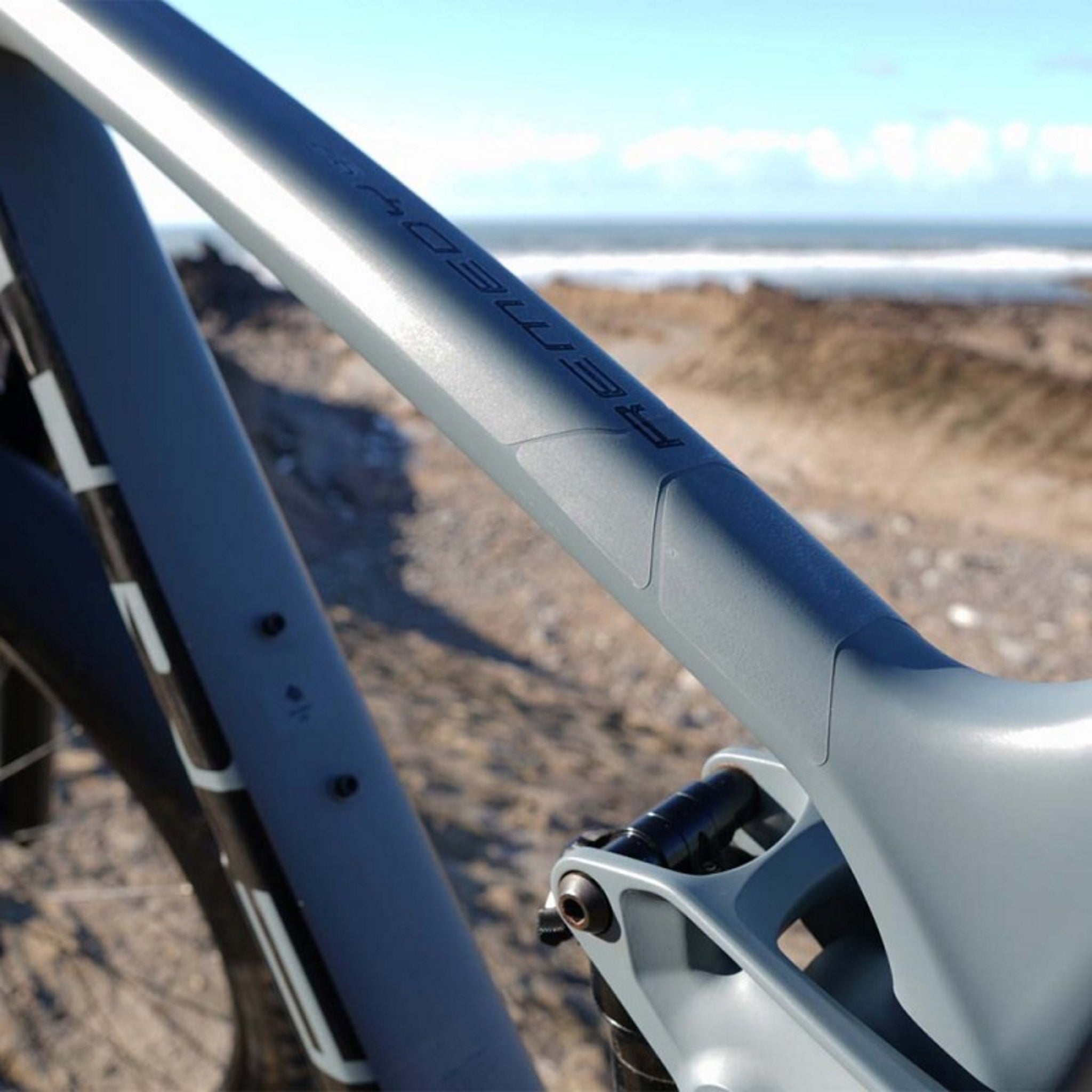 Mucky Nutz Clear Matt Finish Frame Skinz for Superior Bike Protection