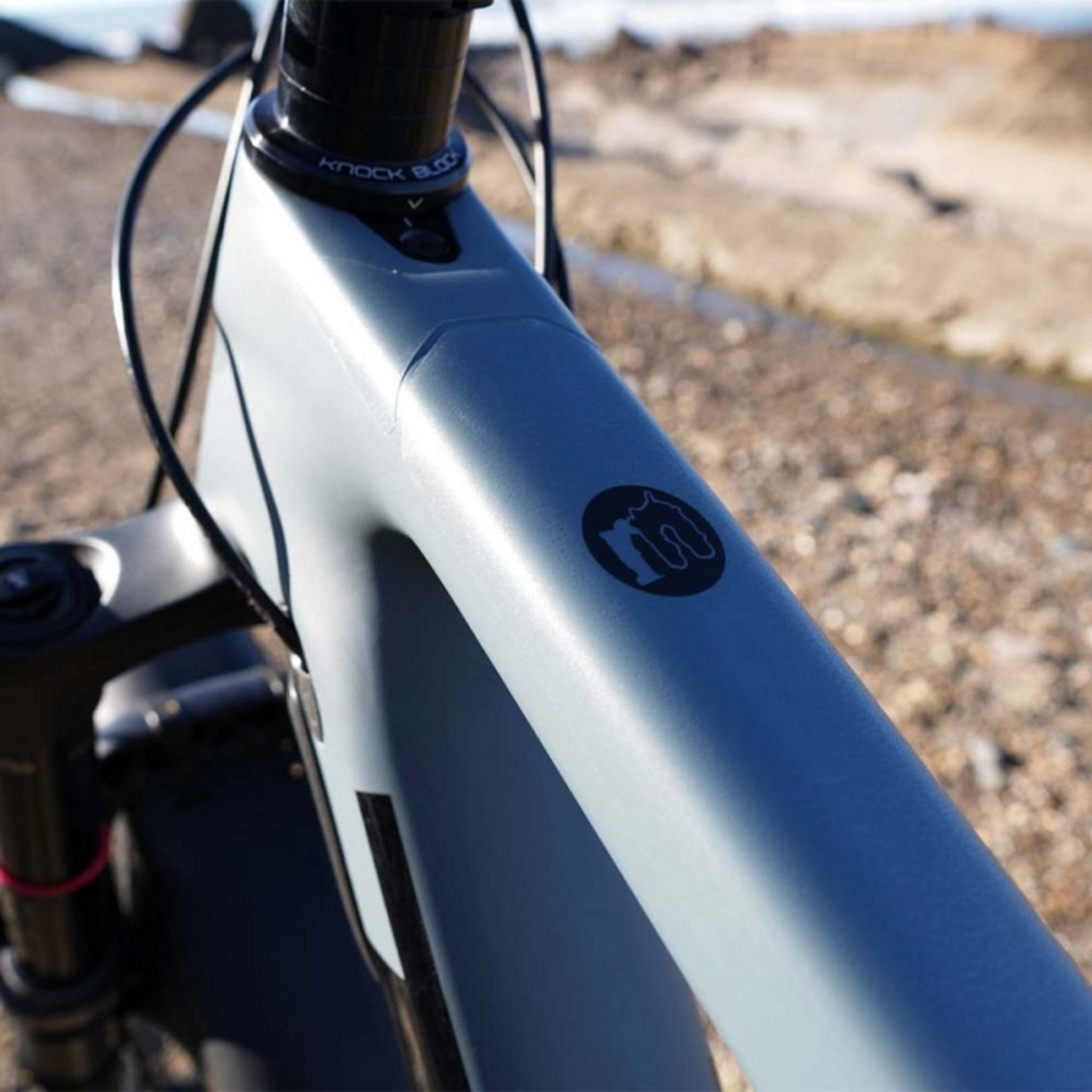 Mucky Nutz Clear Matt Finish Frame Skinz for Superior Bike Protection