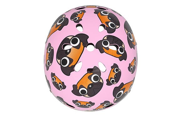 Mini Hornit LIDs Cool Kids Helmet with Pug Puppies Design