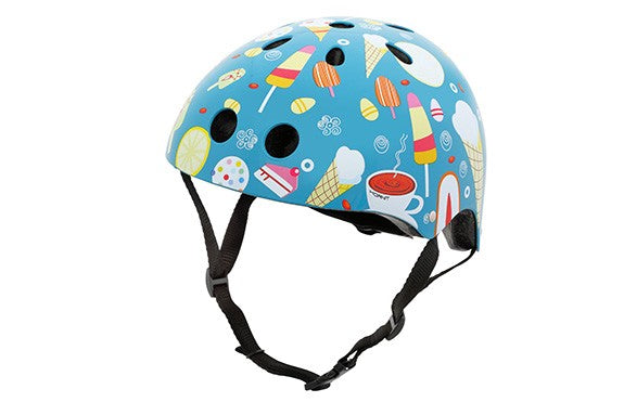 Cool Mini Hornit LIDs Kids Bike Helmet with Integrated LED Light