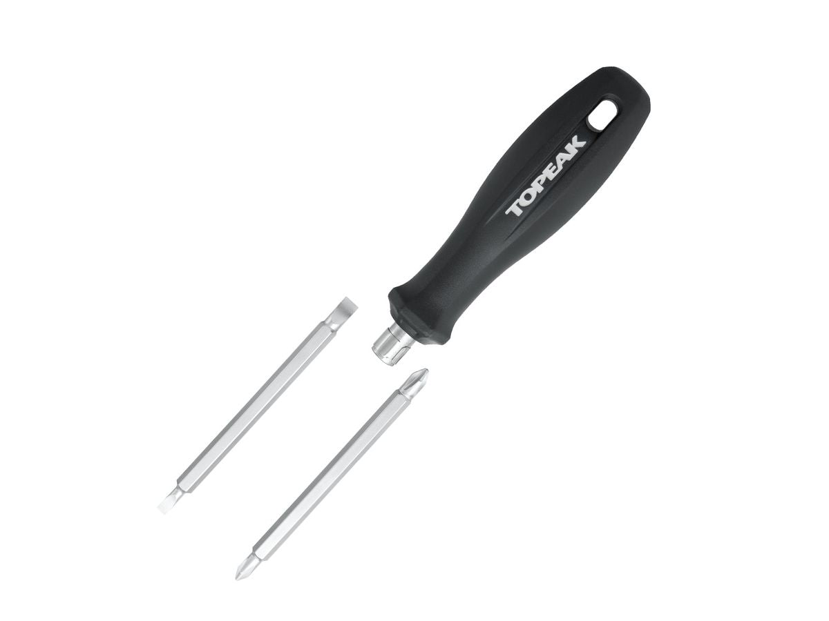 Topeak Workshop Professional Quad Driver Set: Phillips & Flat Head Screwdrivers