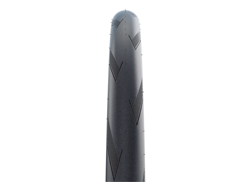 Schwalbe Professional One High - Performance 700 x 25 Evolution Folding Super Racing Tube - Type Road Bike Tire with V - Guard and Transparent Sidewall (HS493A)