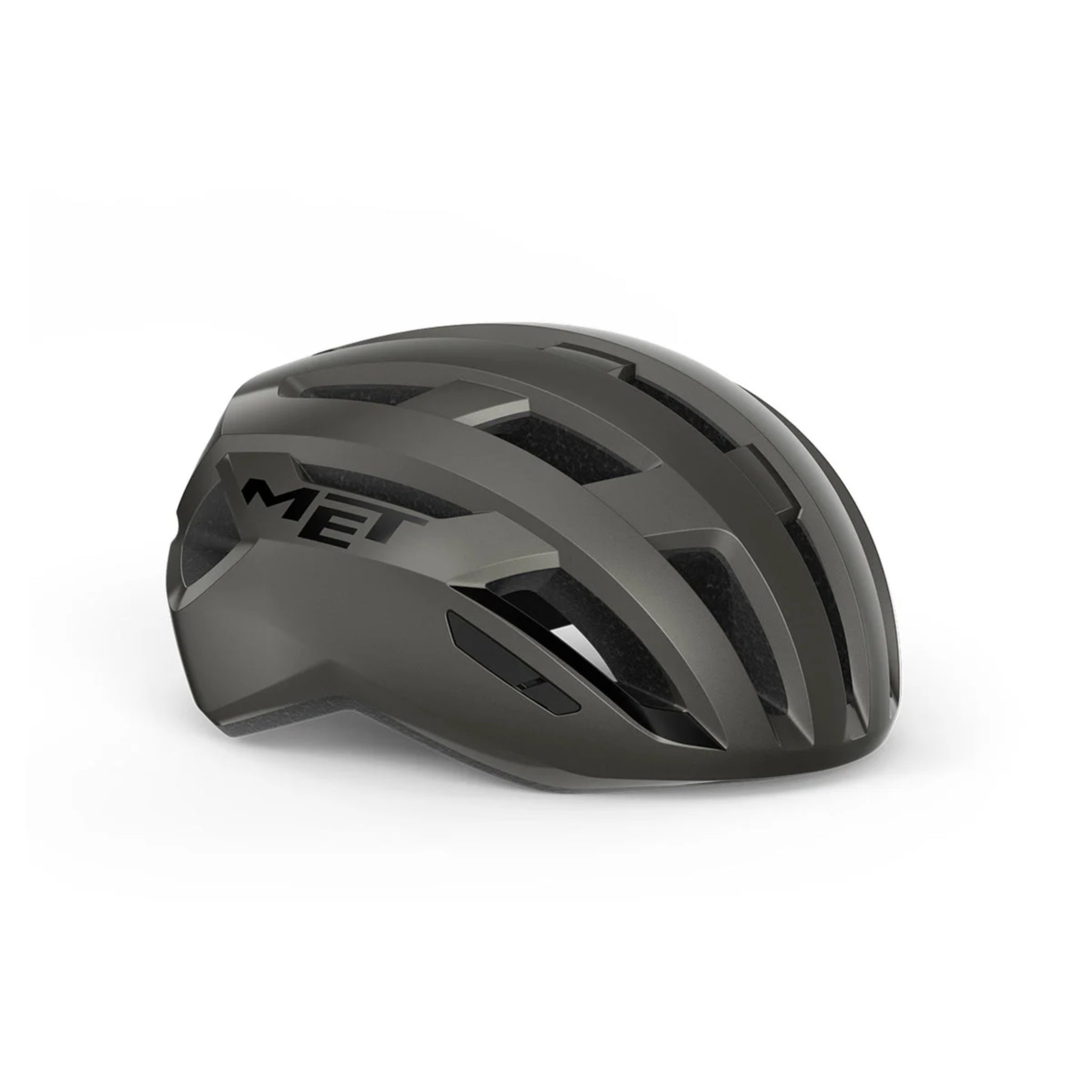 Met Vinci MIPS Professional Cycling Helmet in Titanium Metallic Color