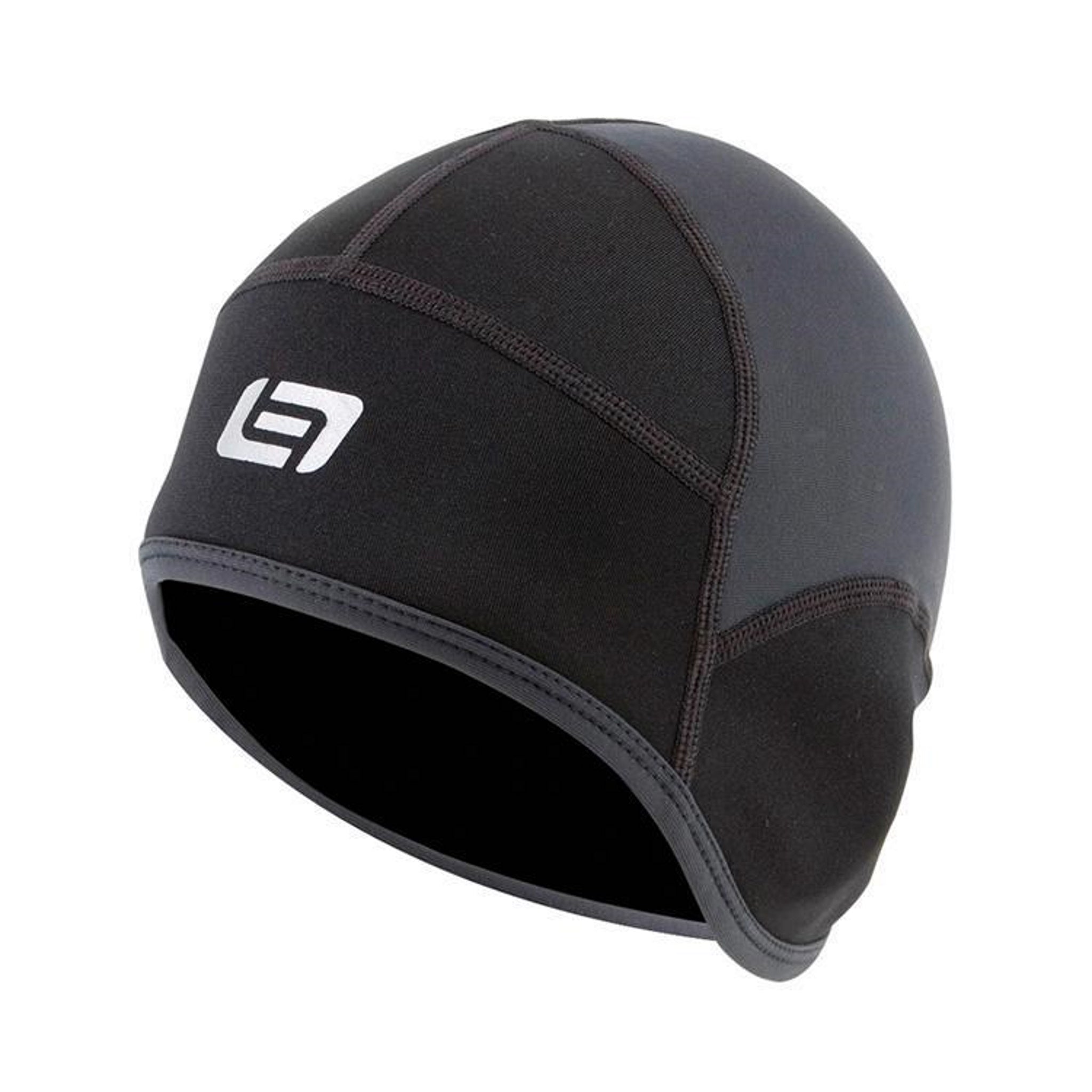 Bellwether Black Coldfront Helmet - Compatible Head Warmer for Cool to Cold Weather