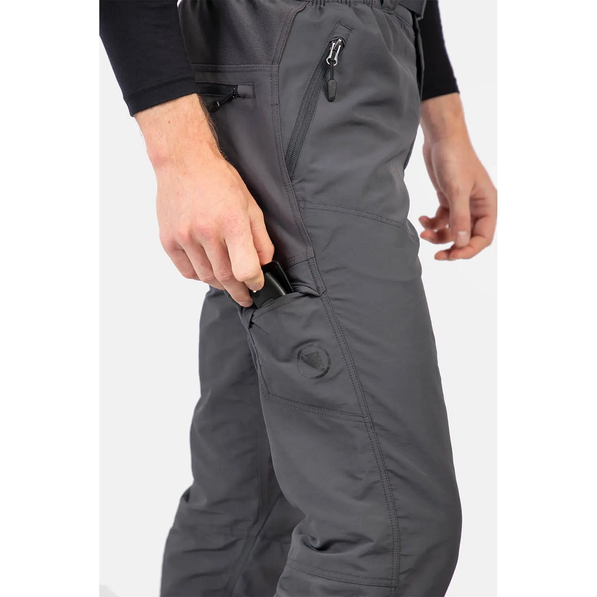 Endura Black Hummvee Mountain Biking Pants for Trail and Urban Cycling