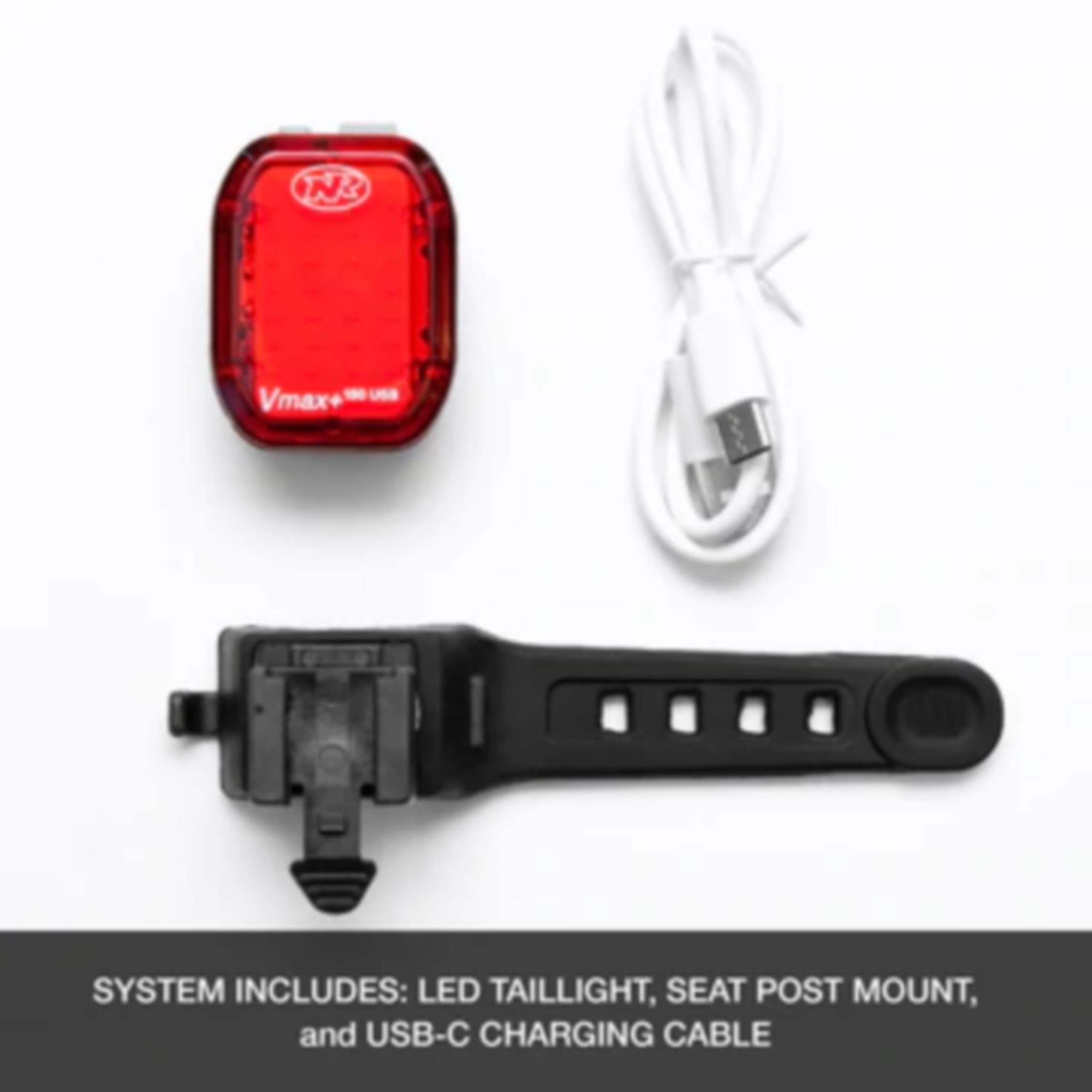 NiteRider Vmax+ 150 Lumens Compact and Lightweight Taillight