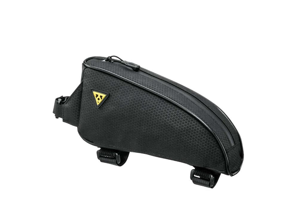 Topeak 0.75L Black Top Tube Mounted TopLoader Bag - Ideal Storage for Bikepackers