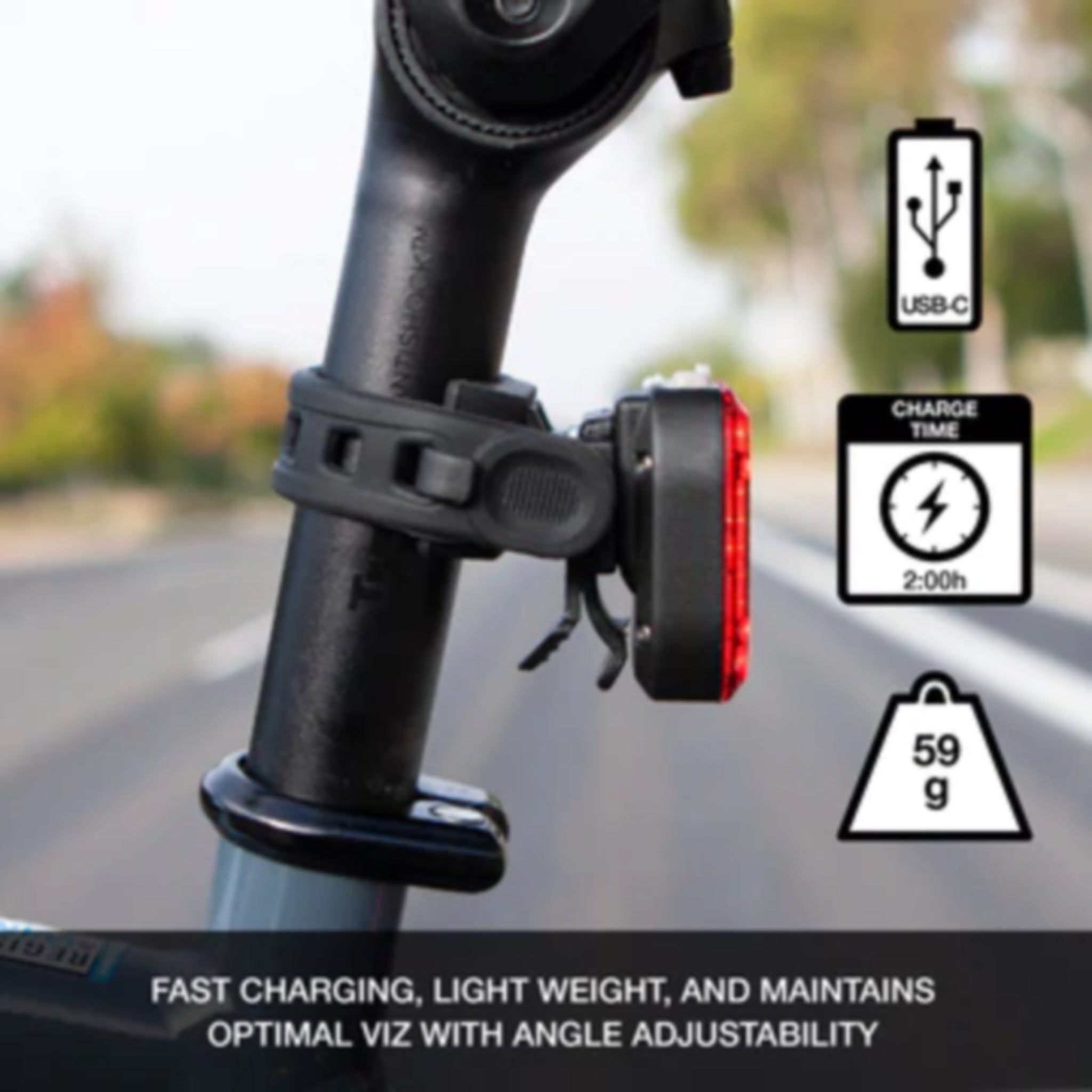 NiteRider Vmax+ 150 Lumens Compact and Lightweight Taillight