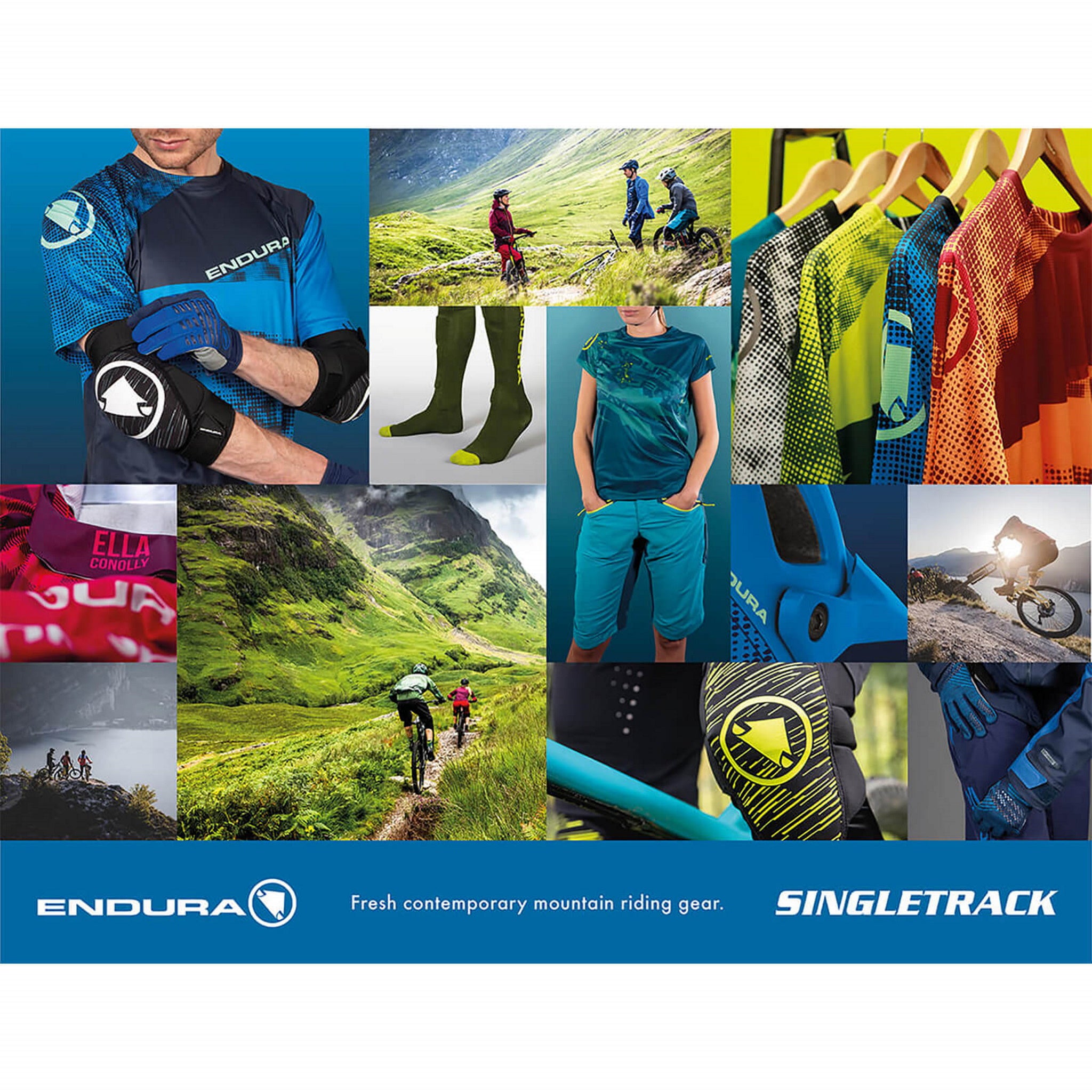 Endura Black Singletrack Insulating Fleece Cycling Jersey