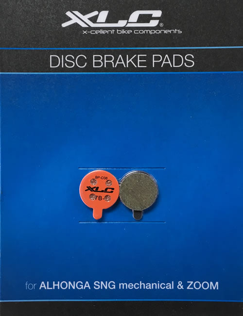 XLC Organic Disc Brake Pads - Zoom and Alhonga Resin Compatible