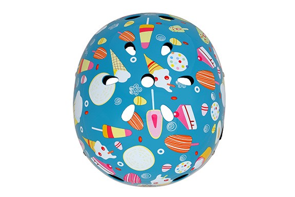 Cool Mini Hornit LIDs Kids Bike Helmet with Integrated LED Light