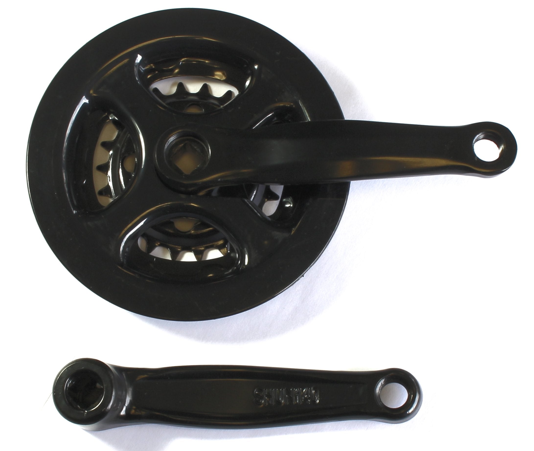 Merida Square Crankset with 140mm Length and 32/22T Steel Teeth