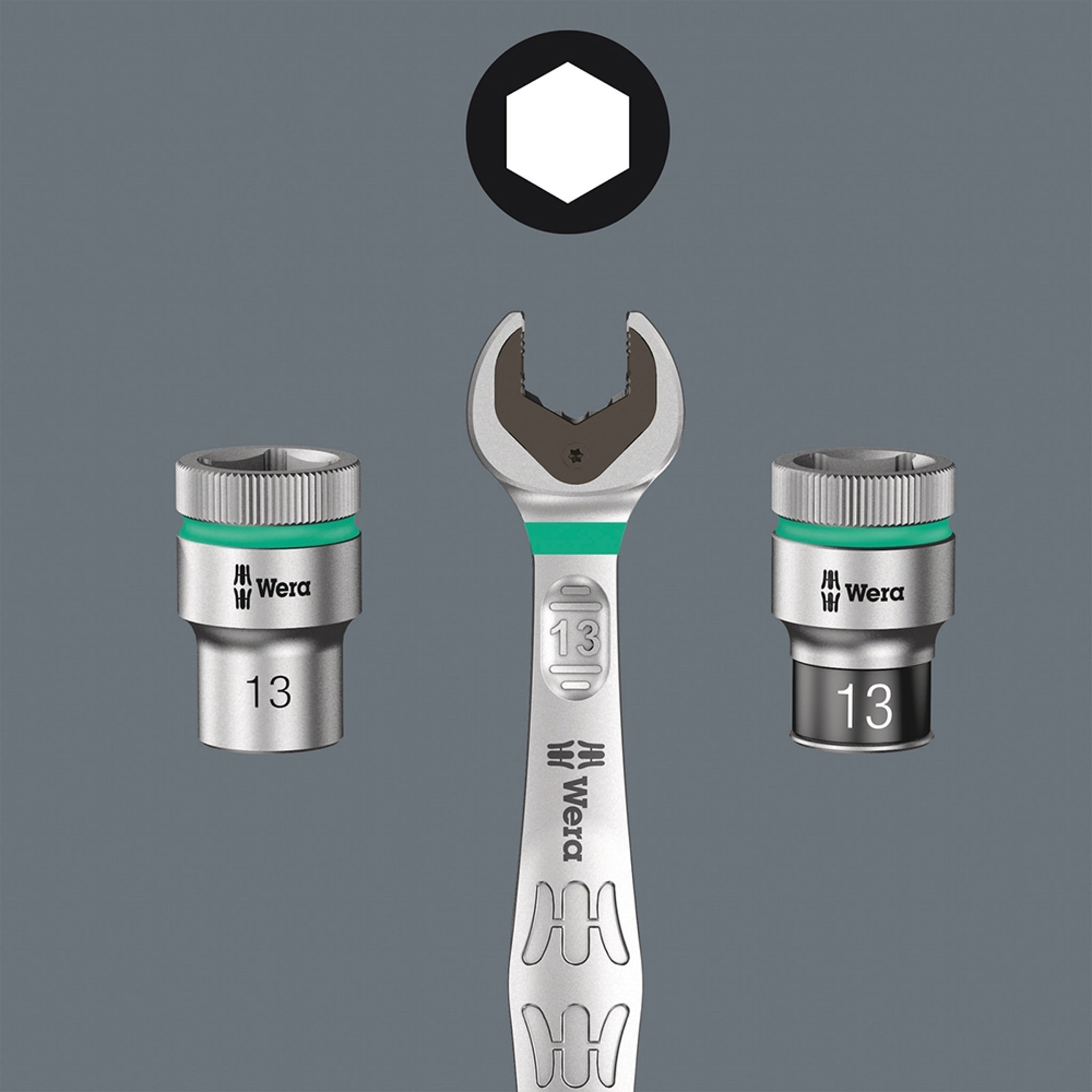 Wera 3/8 Drive Zyklo Speed 29-Piece Socket Ratchet Set for Efficient and Precise Work