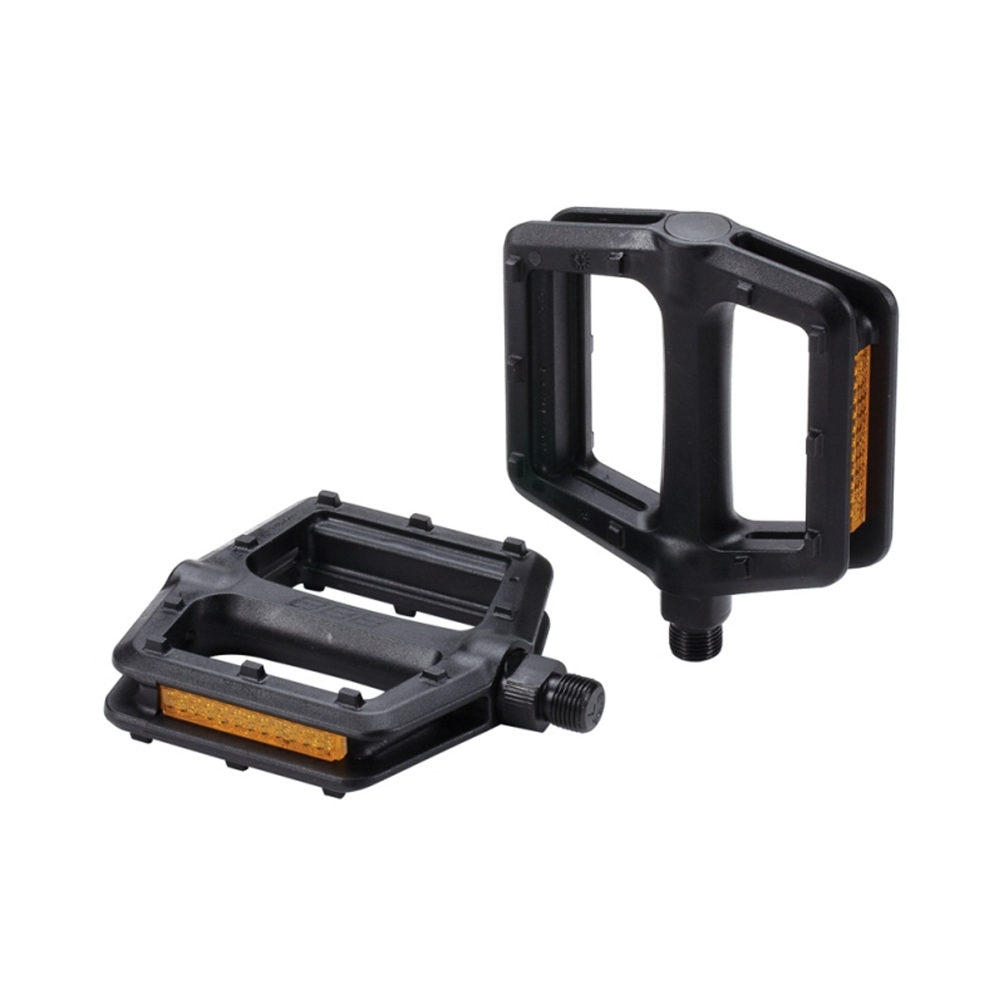 BBB Composite Black Trailride Platform Pedals for Enhanced Cycling Experience