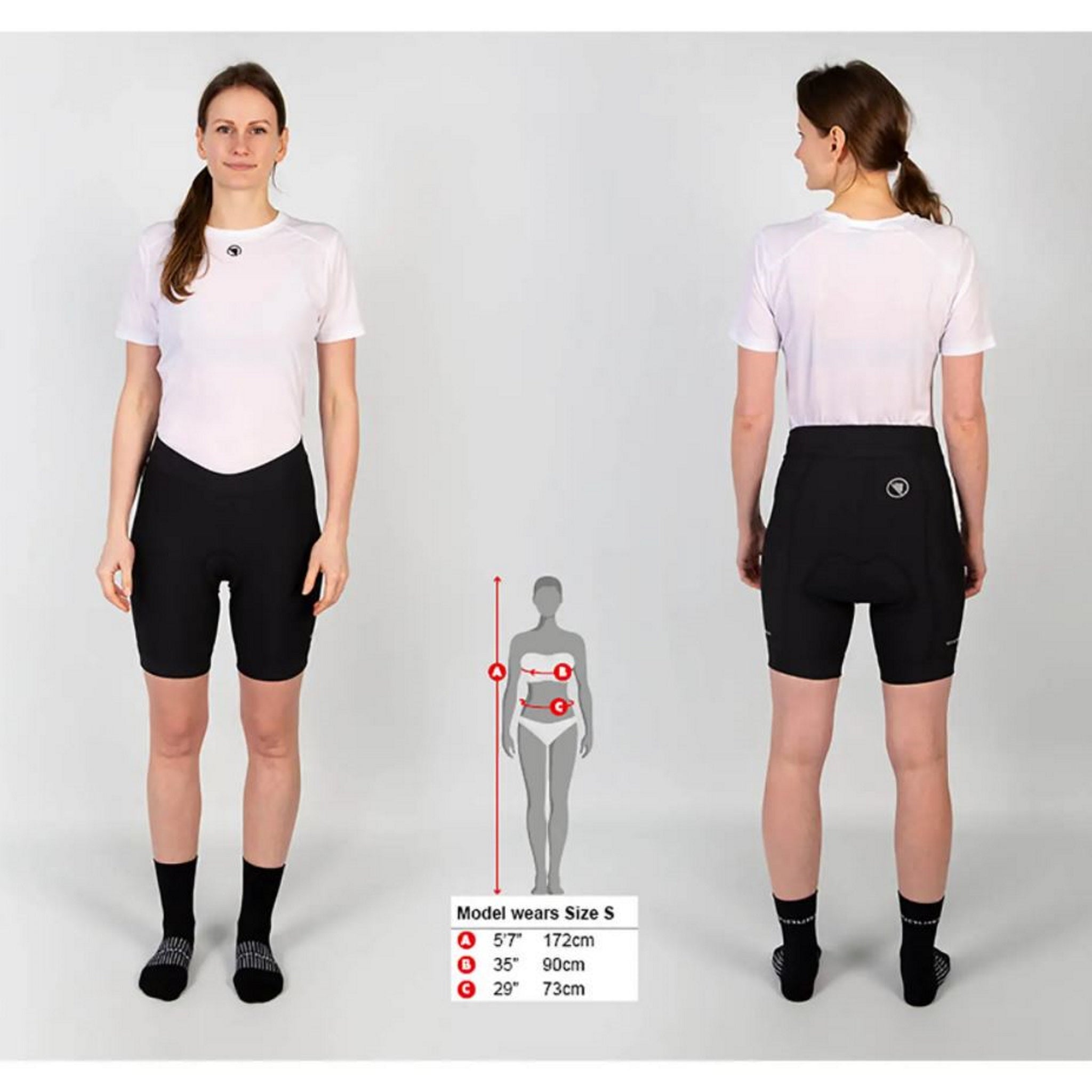 Endura Women's Black Xtract Quick - Dry Cycling Shorts
