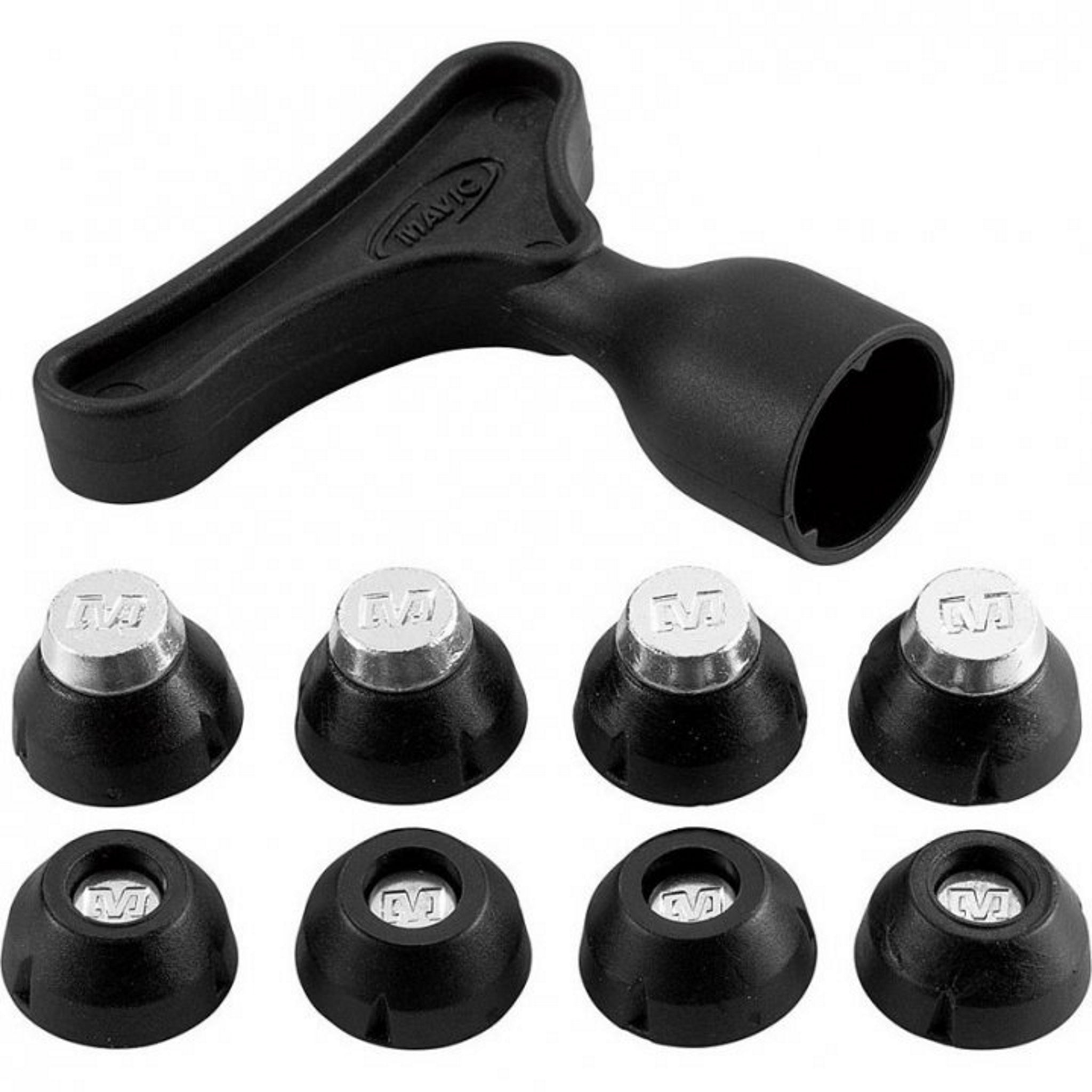 Mavic Replacement Shoe Studs Set with Special Wrench - 13x9mm for Different Terrains