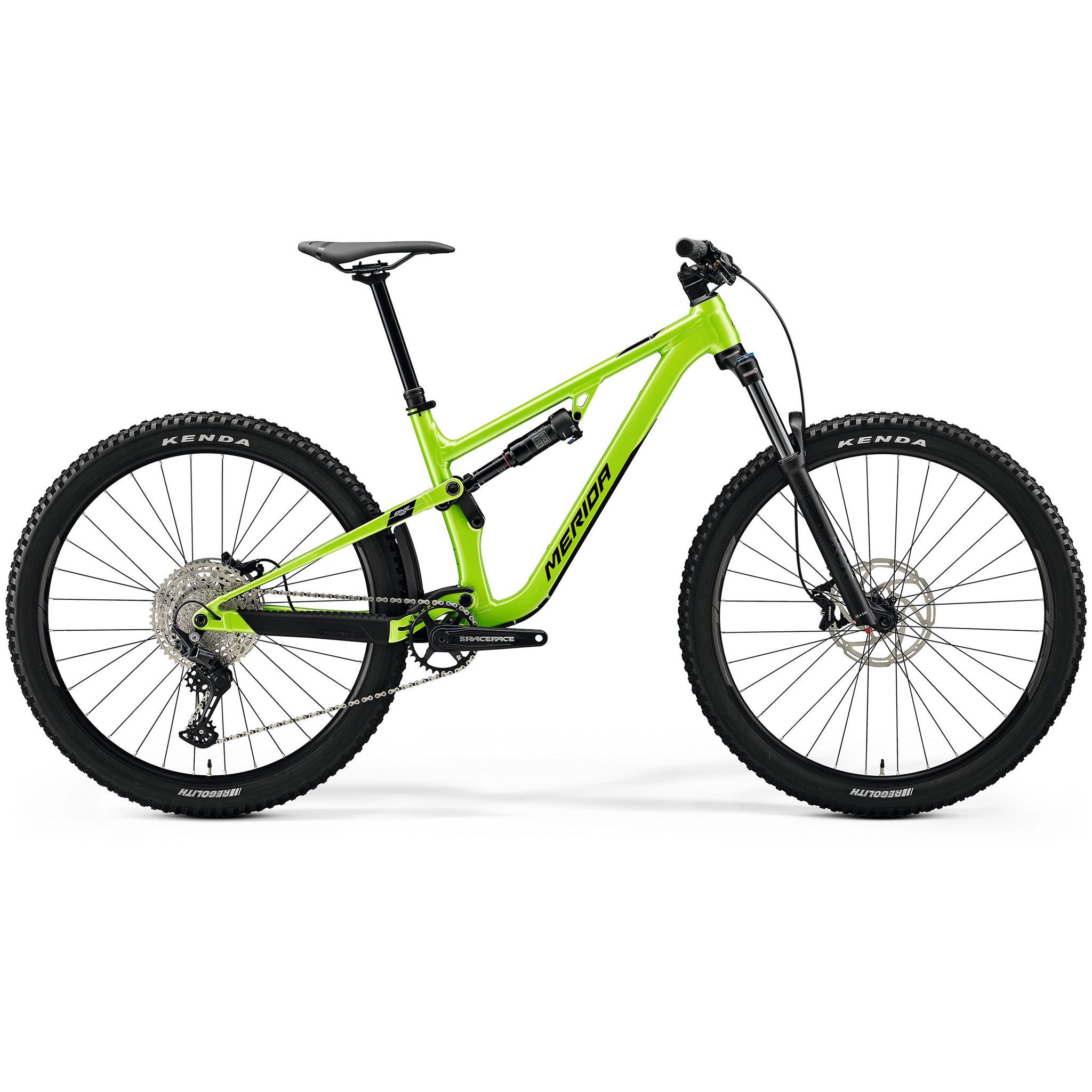 Merida Green/Black One Forty 400 High-Performance Trail Mountain Bike