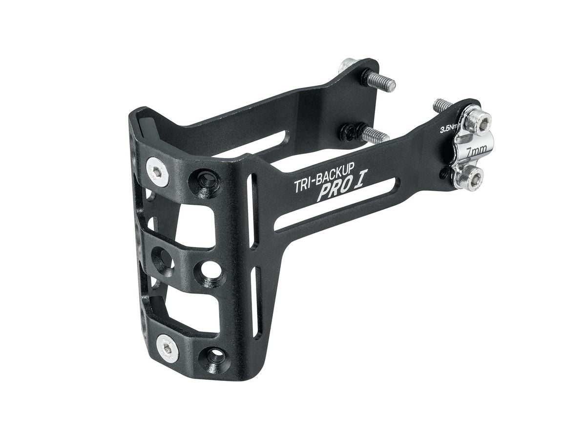 Topeak Tri-Backup Pro Mount: Adjustable for Saddle Parallel Rail Section