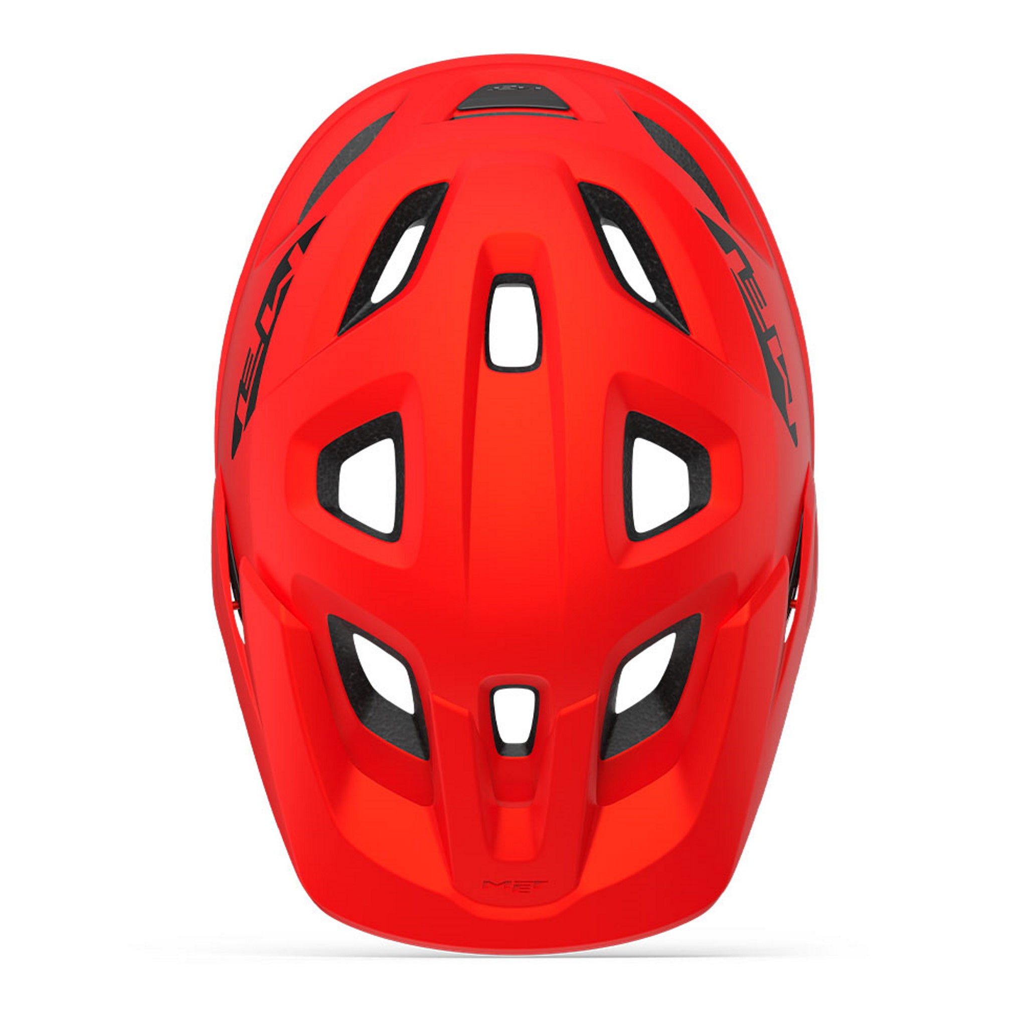 Met Echo Mountain Bike Helmet in Matte Red Color