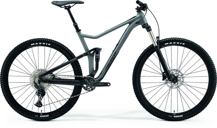 Merida All - Terrain One Twenty 400 Trail Bicycle in Matt Grey and Black Color Scheme