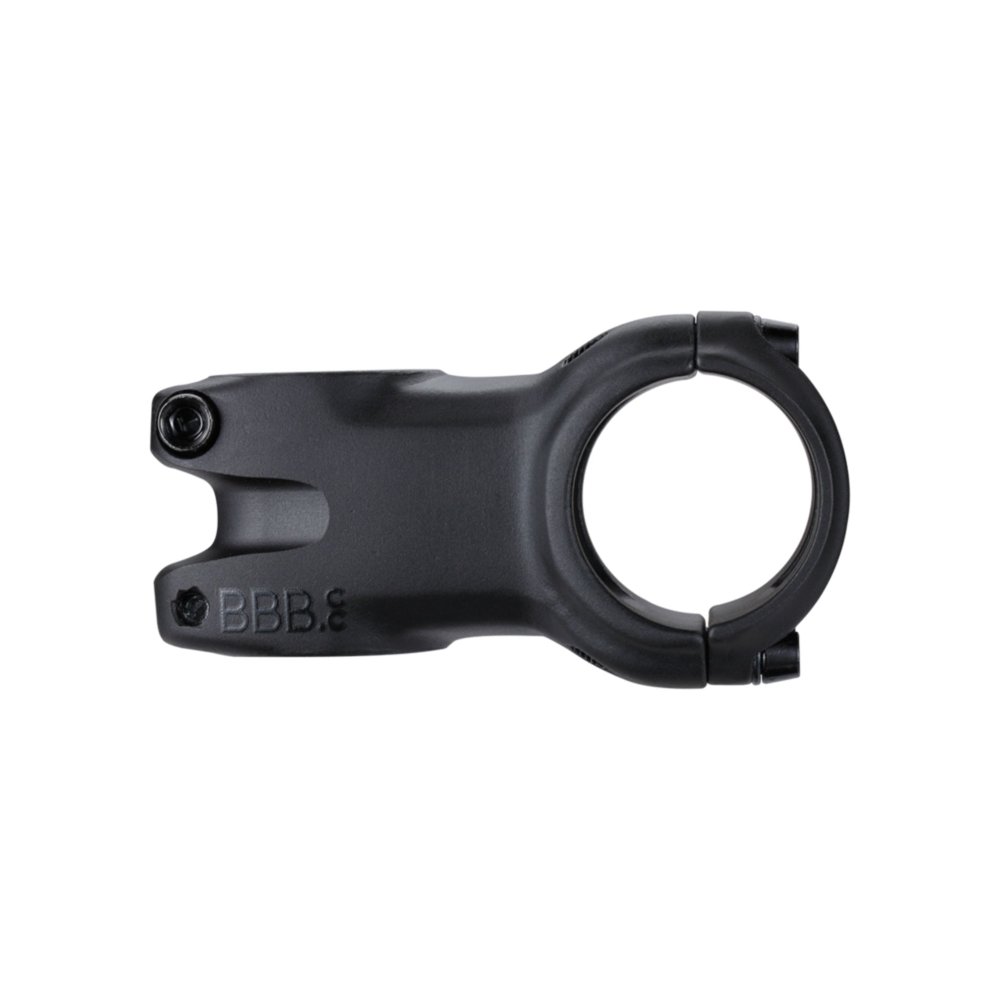 BBB 'Jumper 35' 50mm Black Alloy Stem for 35mm Bars with GO-PRO Mount