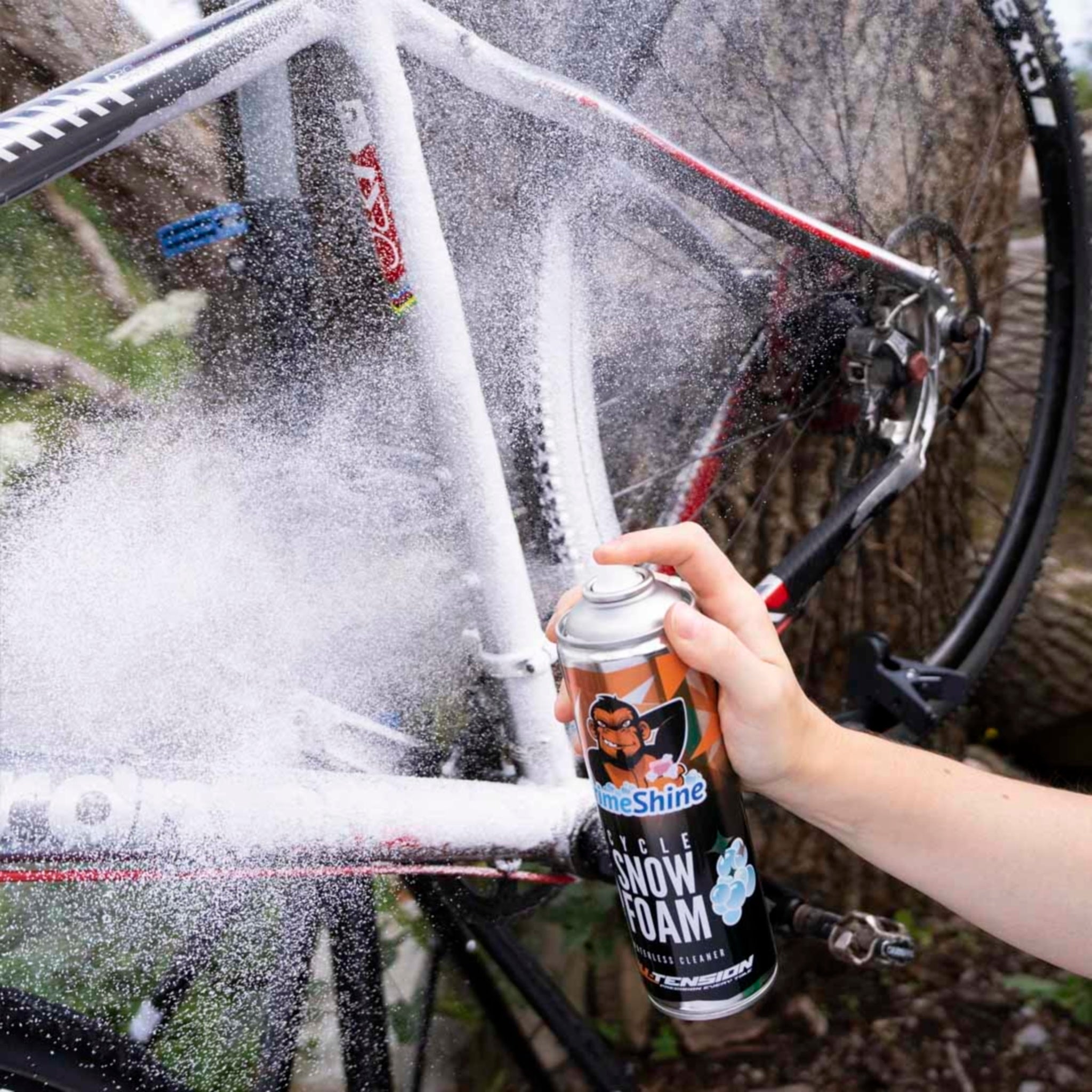 Tru-Tension High - Performance Cycle Snowfoam Aerosol for Effortless Cleaning