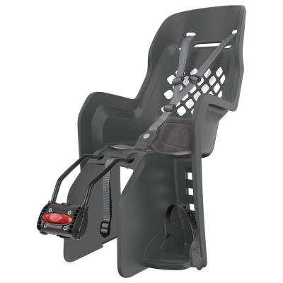 Polisport Grey Joy Frame - Mount Comfortable Child Seat for Bikes